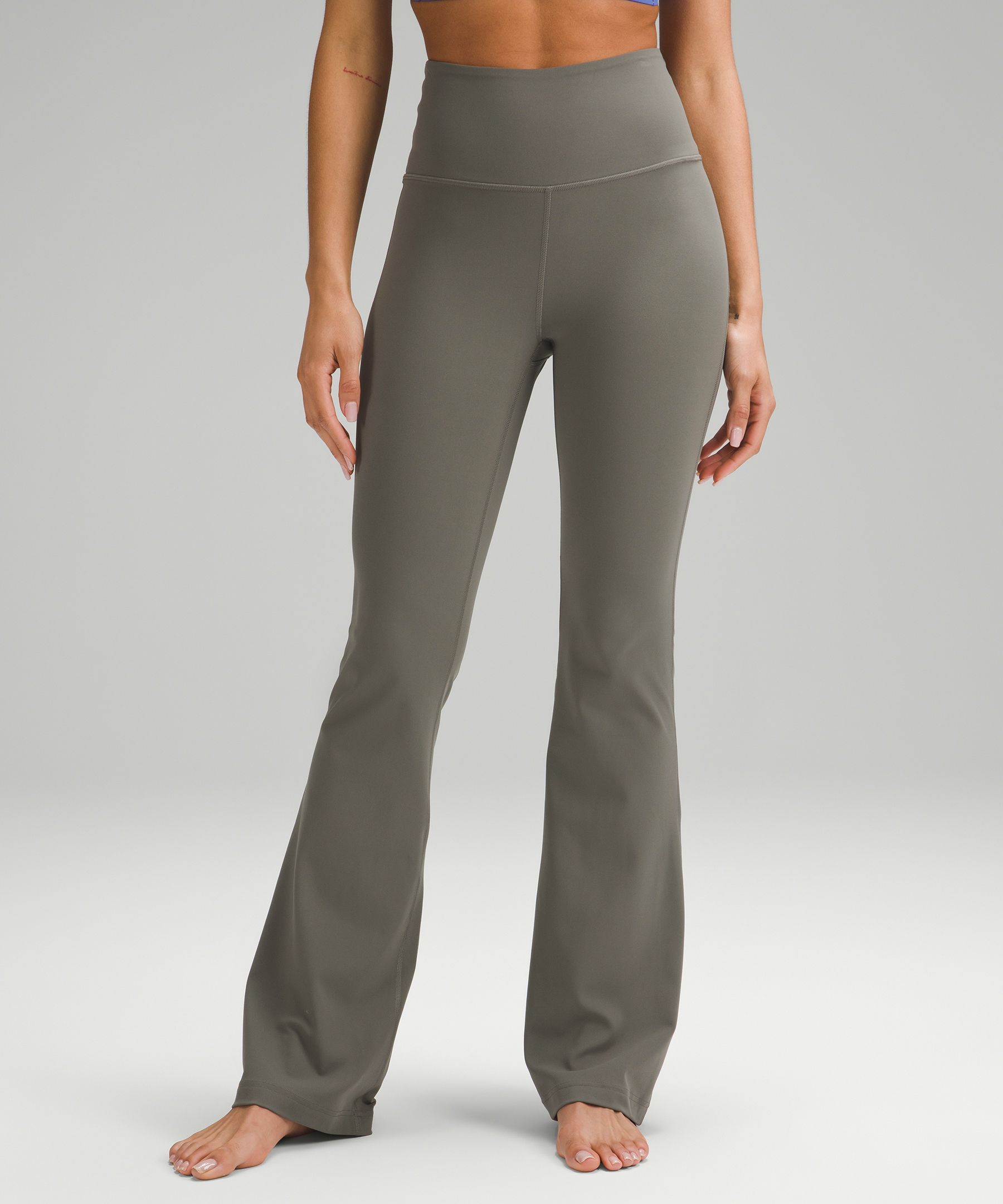 Grey flare yoga outlet pants