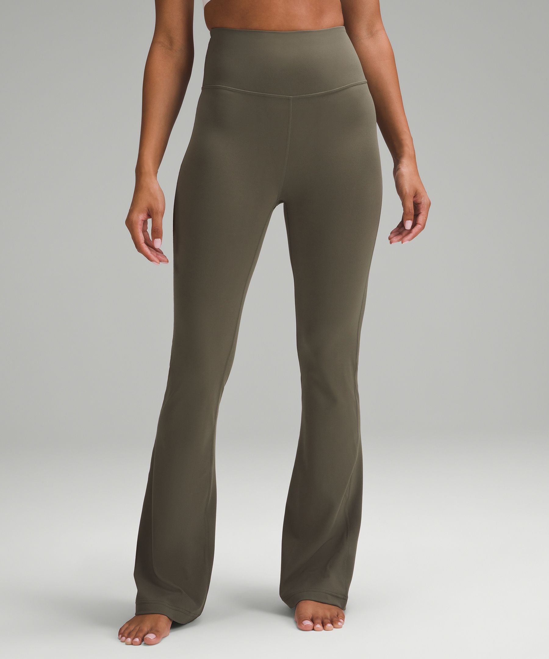 Lululemon Groove Super-high-rise Flared Pants Nulu | ModeSens