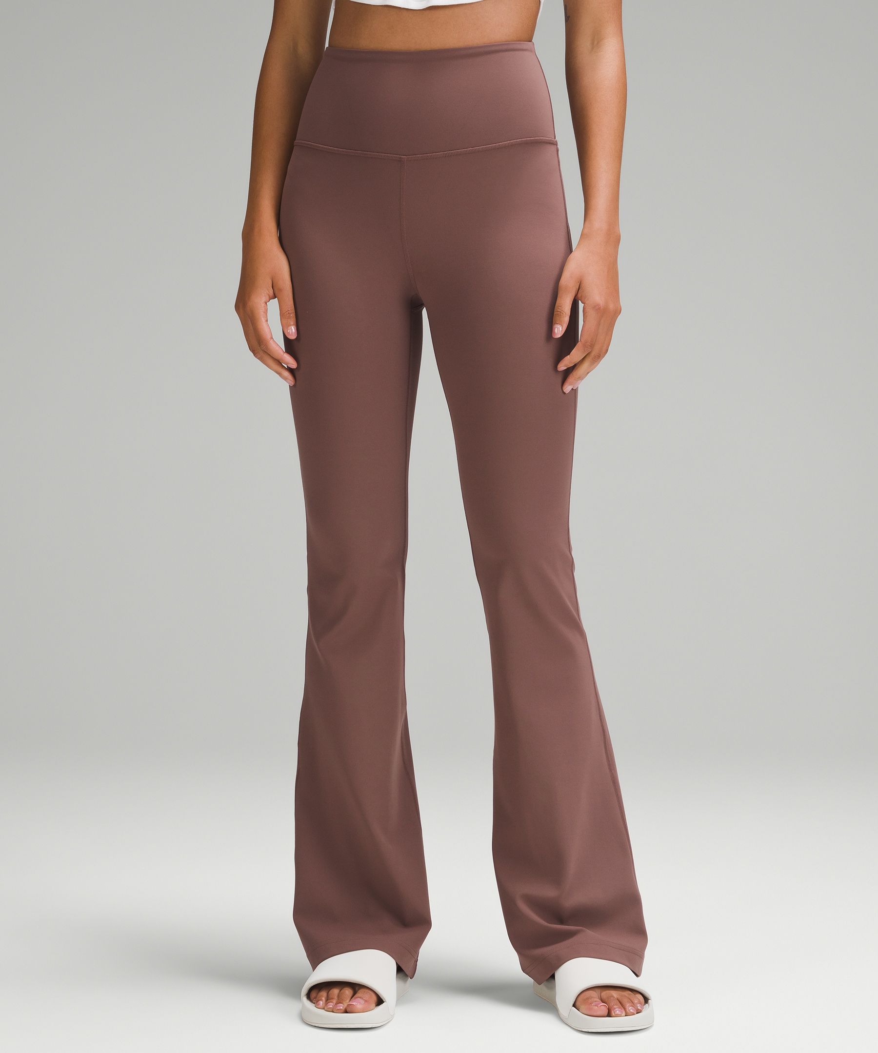 Lululemon Groove Super-high-rise Flared Pants Nulu