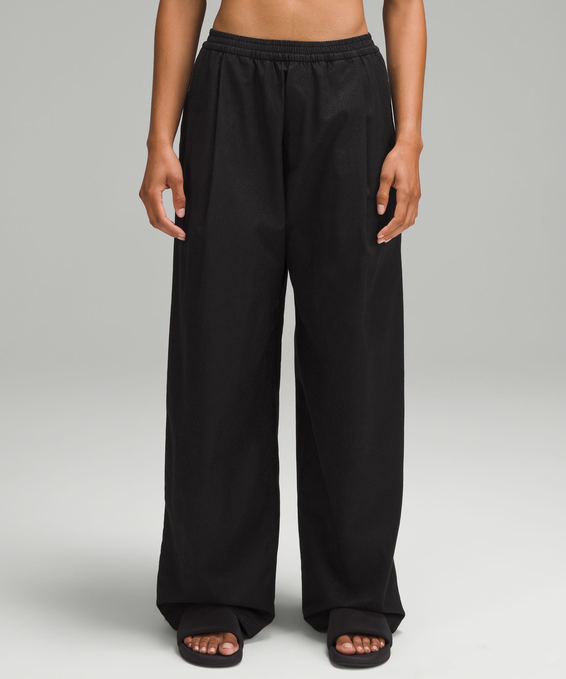 French Terry High-Rise Pant *Full Length