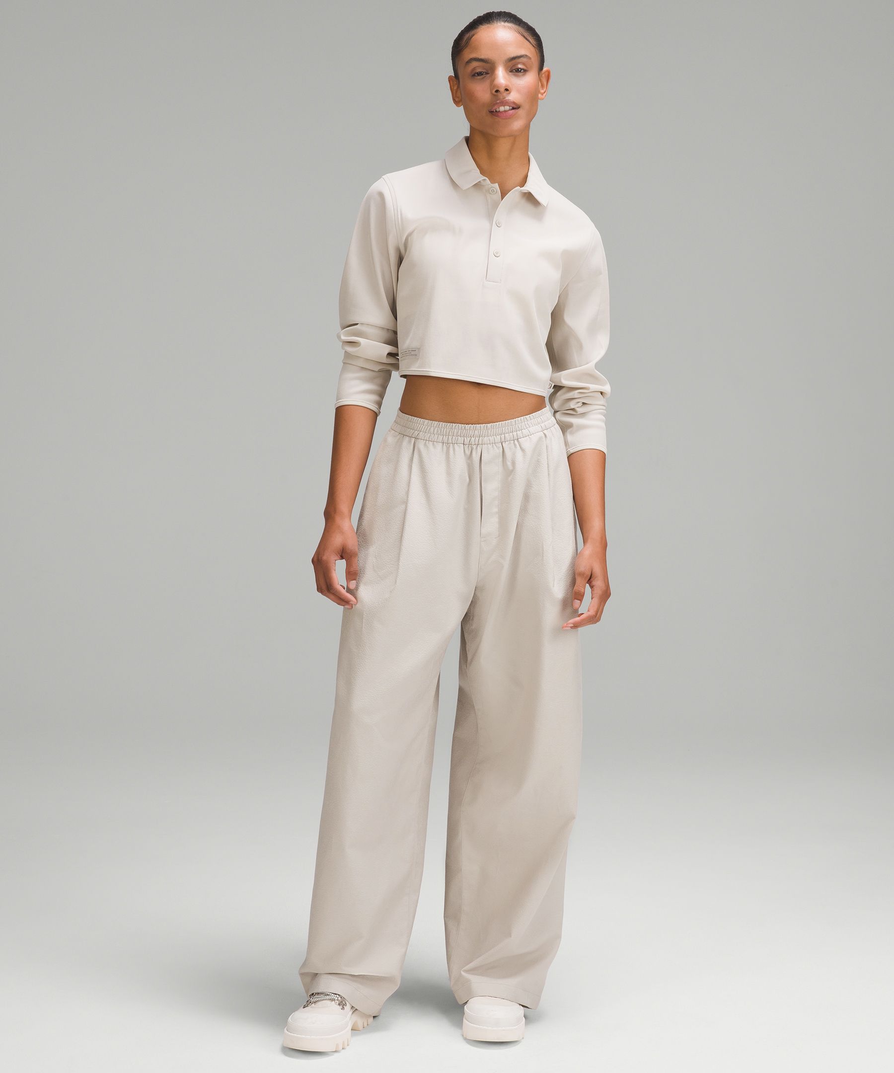 lululemon lab Jacquard Wide-Leg Pant / Material being scratchy : r/lululemon