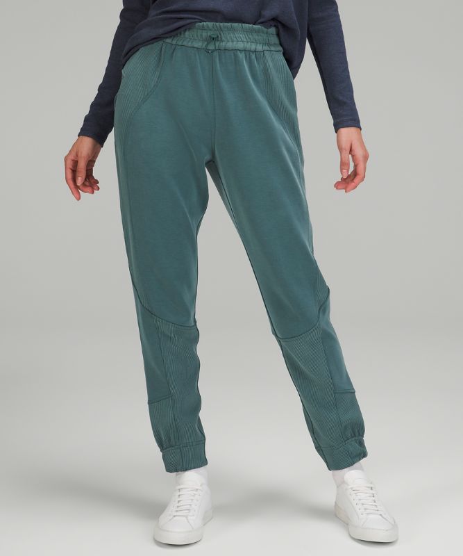 Brushed Softstreme Ribbed High-Rise Jogger *Asia Fit