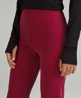 Brushed Softstreme Ribbed Zip Flare Pant 29" *Asia Fit