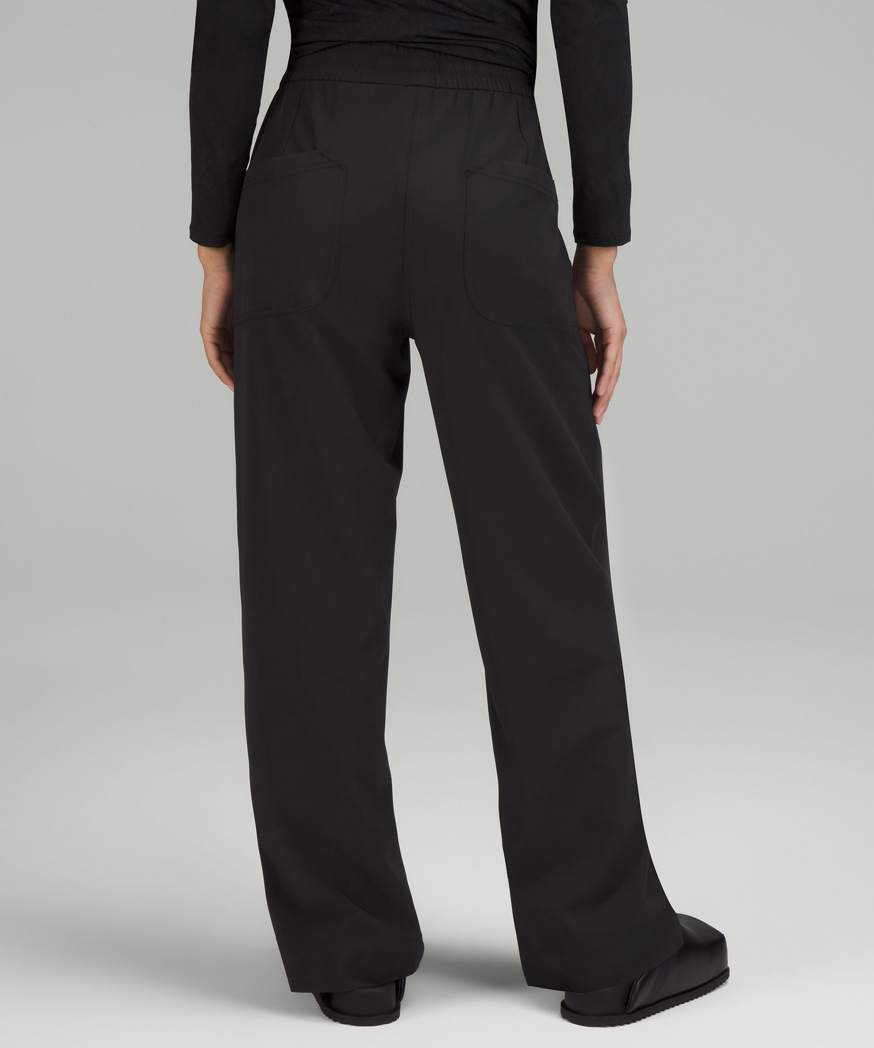 Women's Woven Train Mid-Rise Pants 29 - C9 Champion® Black XL