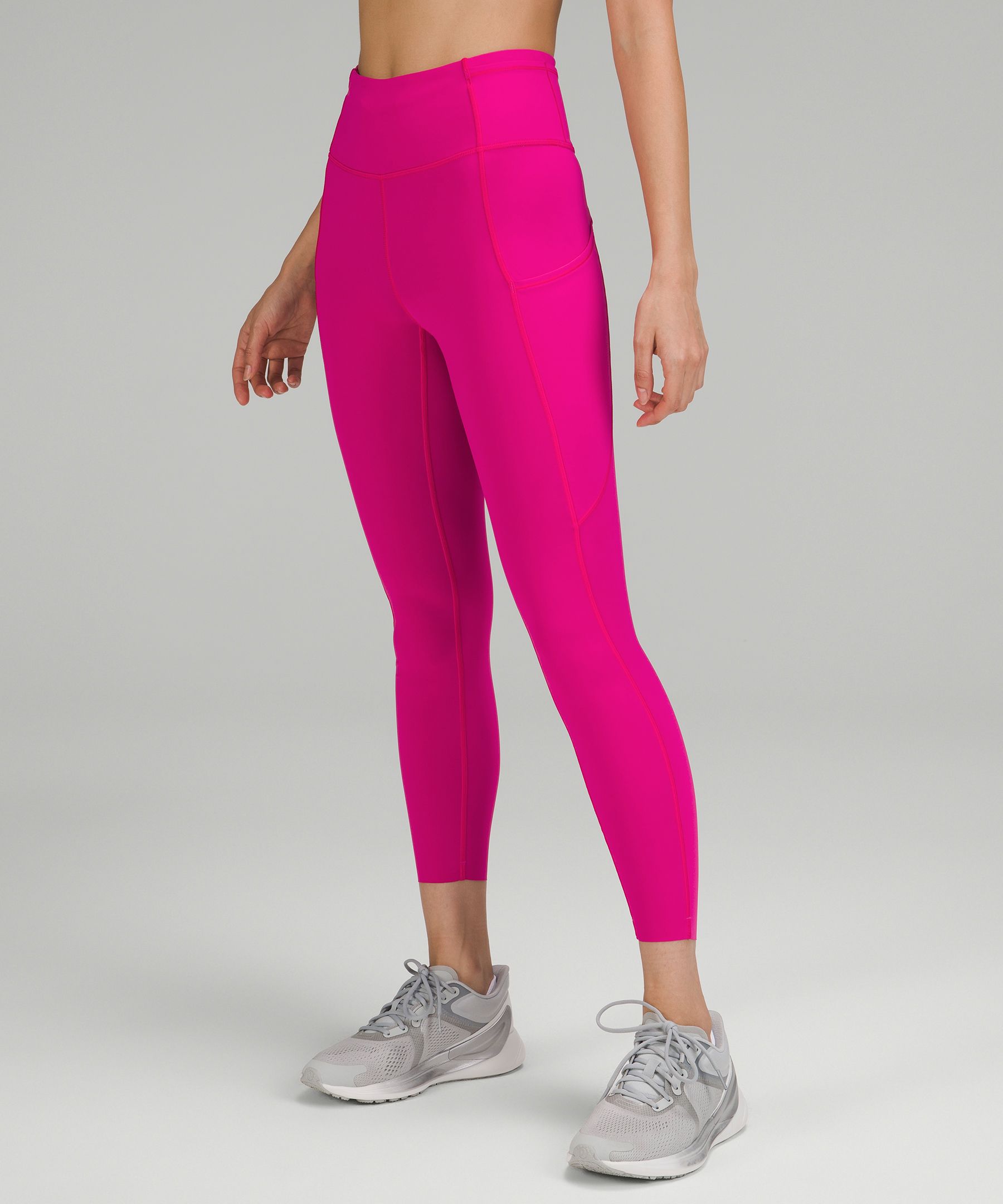 The Layla Ribbed Leggings - Neon Pink – YellowHouse Market & Boutique