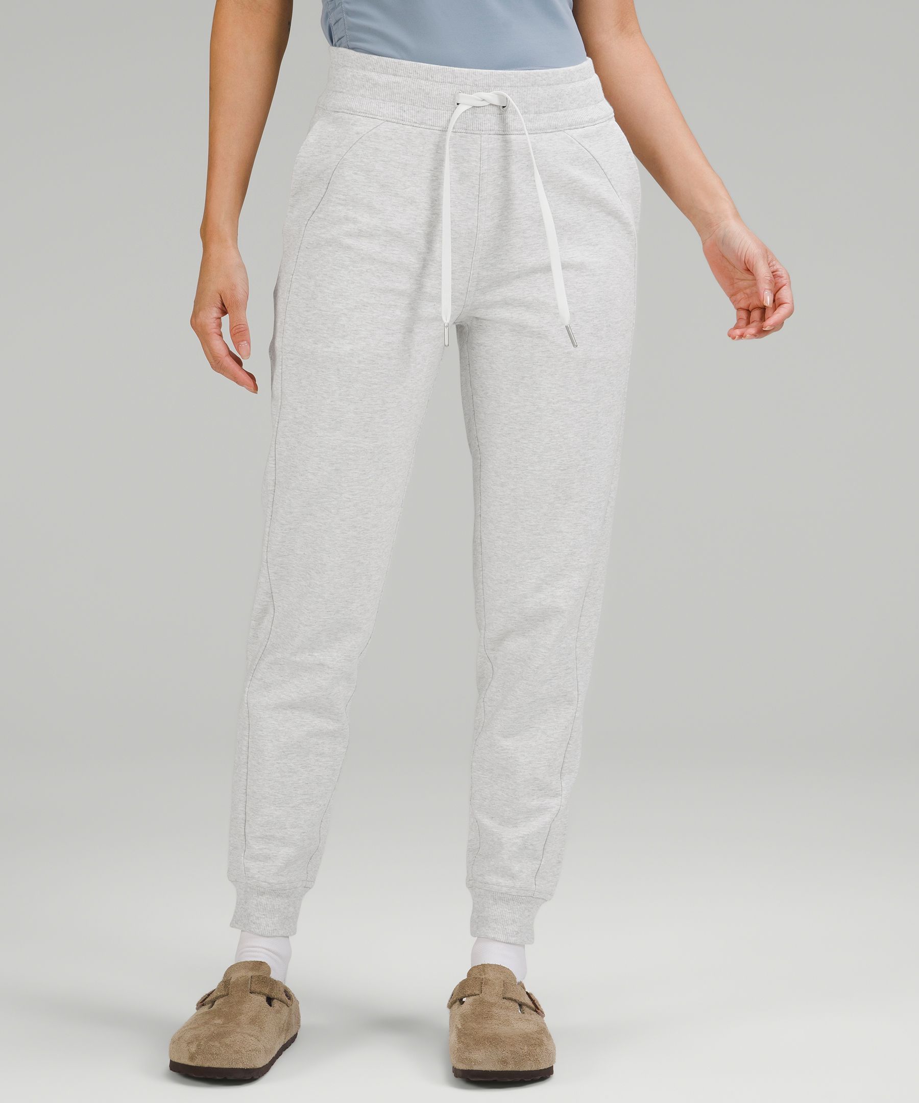 FLX Women's Petalwood High-Waisted Classic French Terry Jogger/Sweatpants -  M