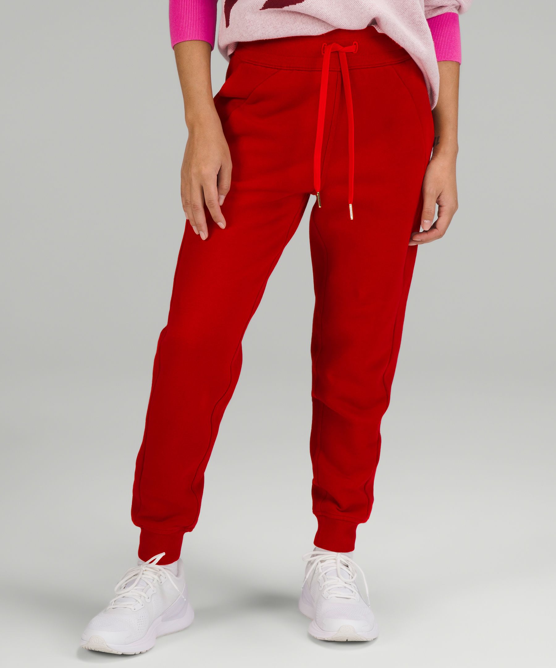 Fila Polyester Blend Casual Pants for Women