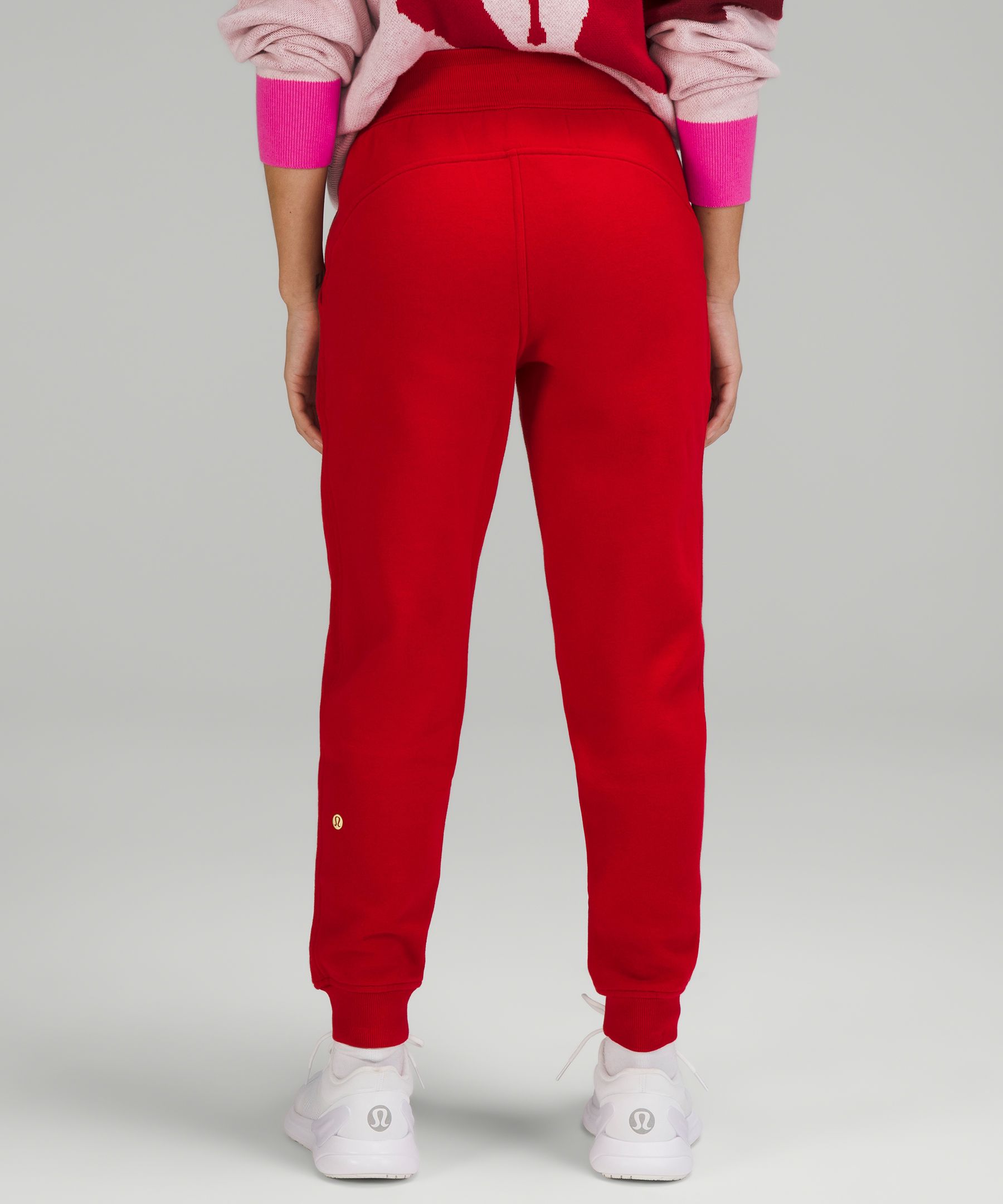 Scuba joggers with logo Woman, Red