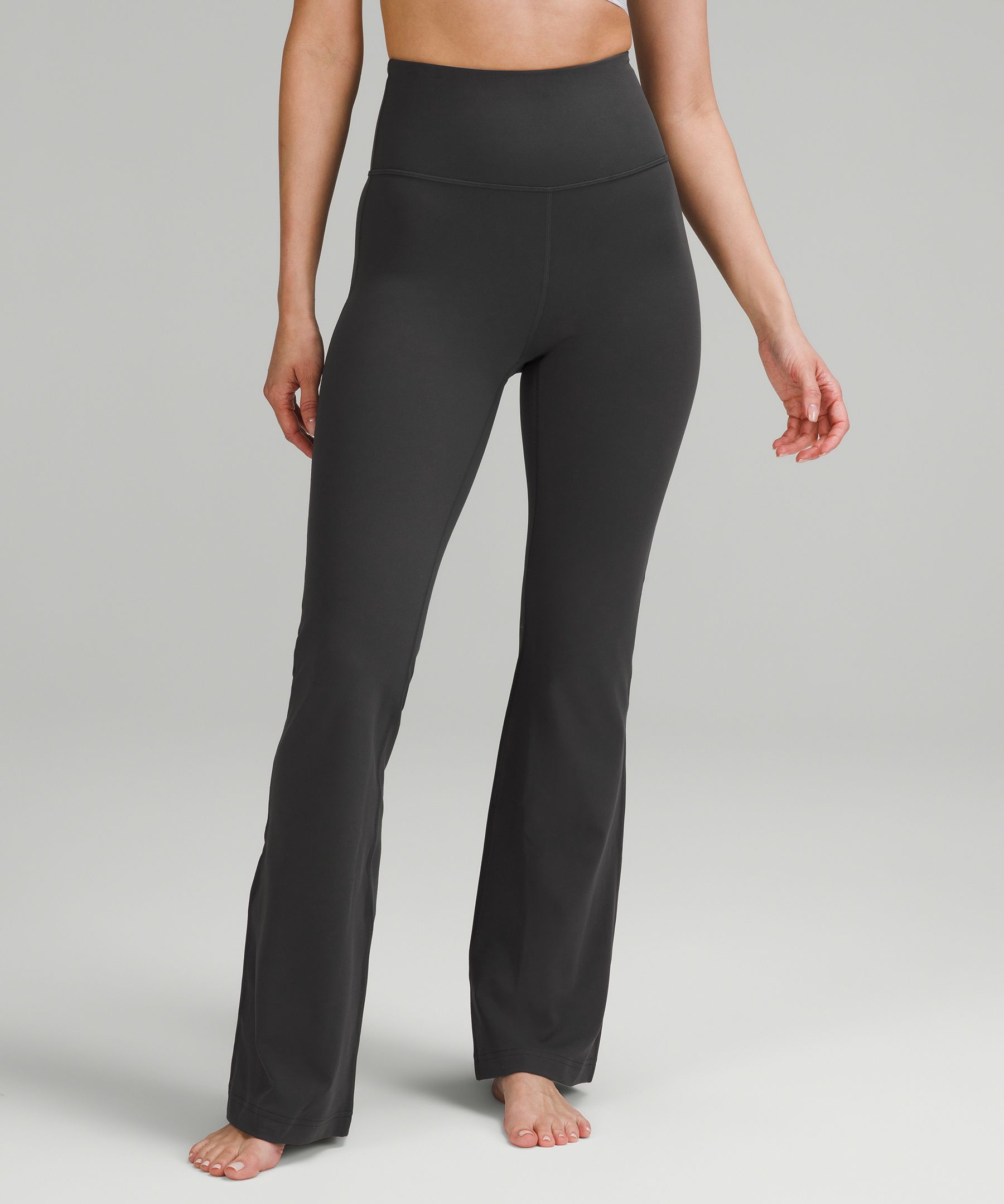  5 Pockets,Womens Straight Leg Yoga Pants Stretch Work Dress  Pants Slim Fit,33,Graphite Grey,Size S