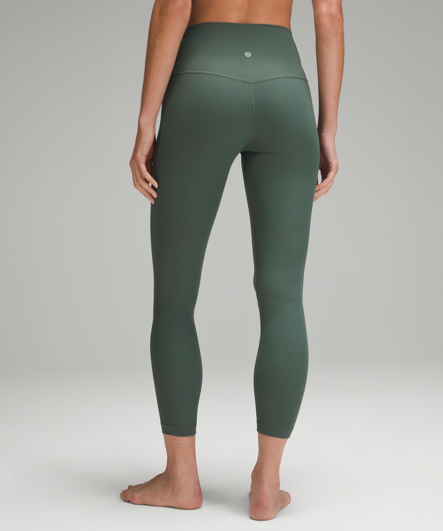 Lululemon Athletica Leggings Ribbed Glass