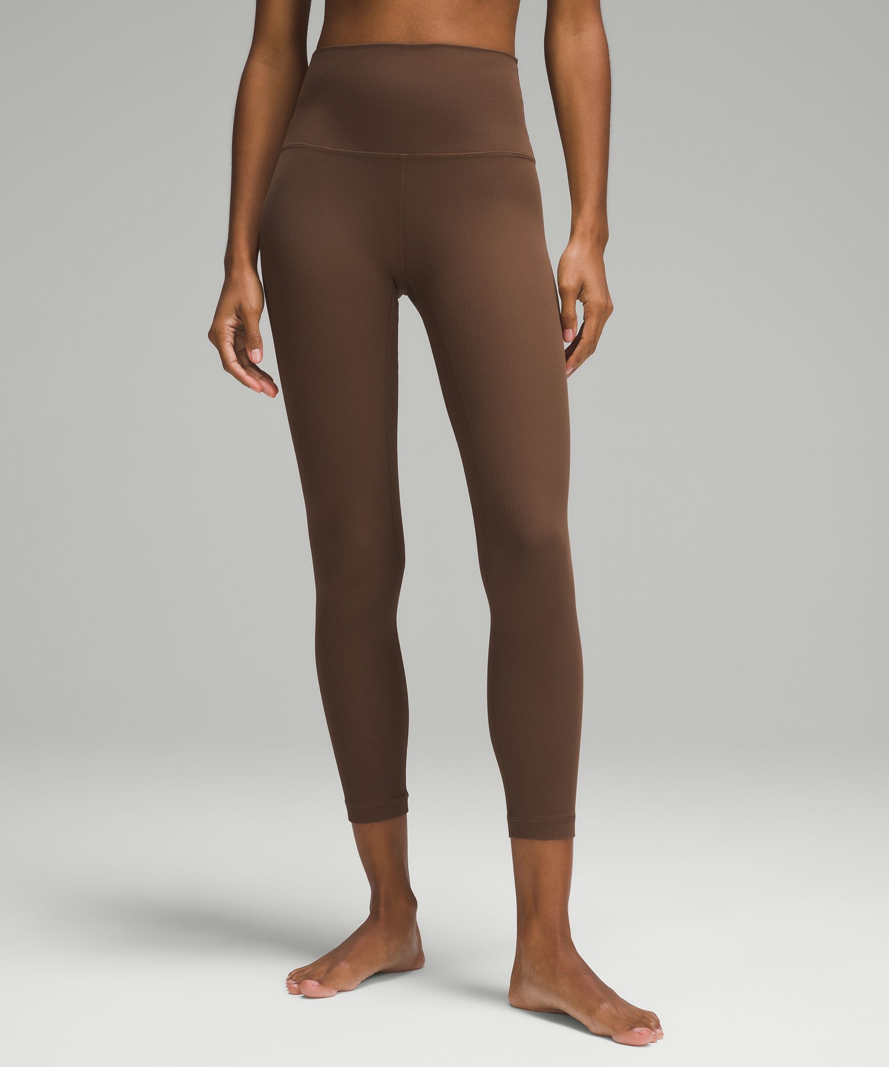 Lululemon Align 25" Nulu Leggings In Brown