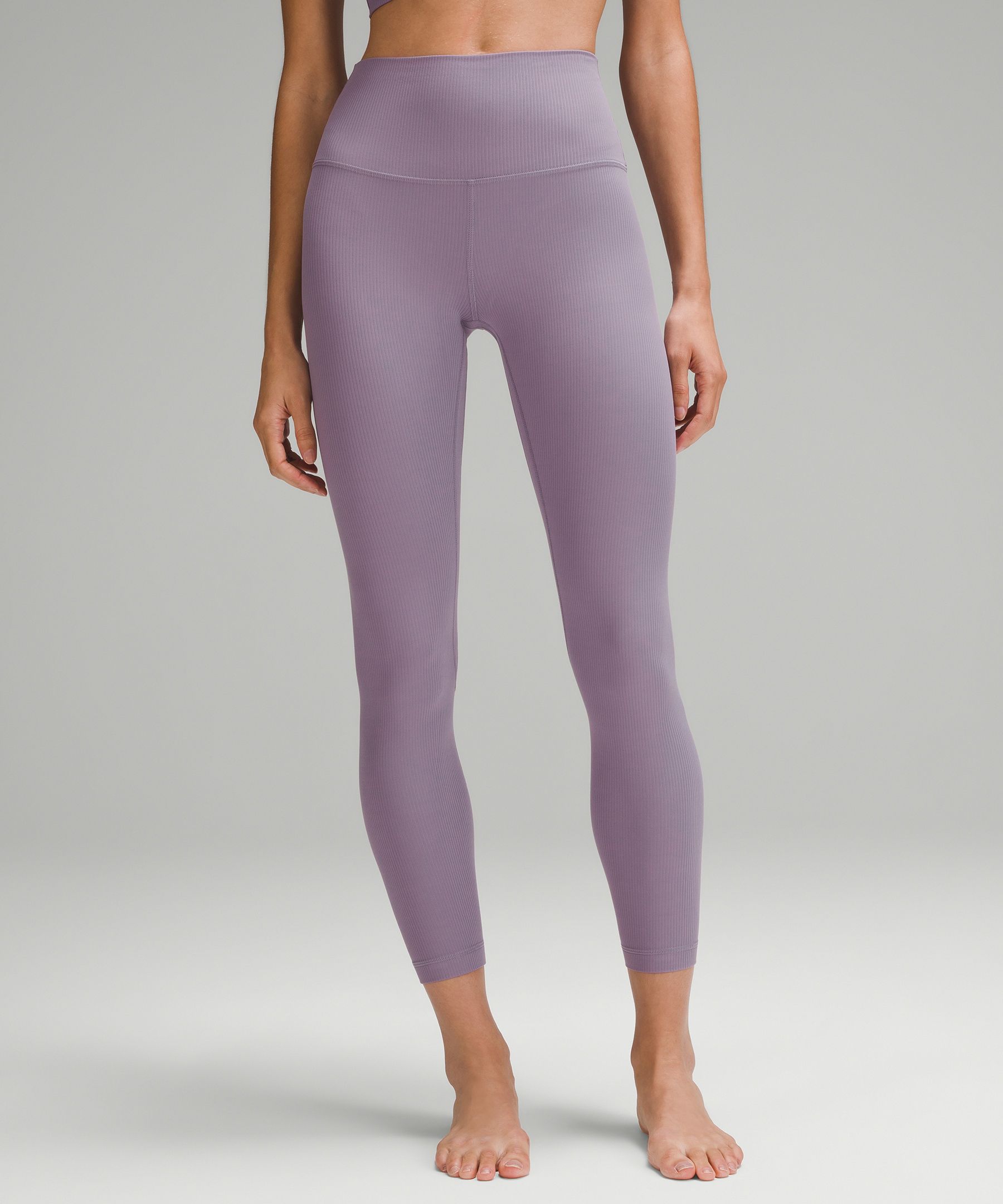 LULULEMON Align™ ribbed high-rise Nulu™ leggings - 25