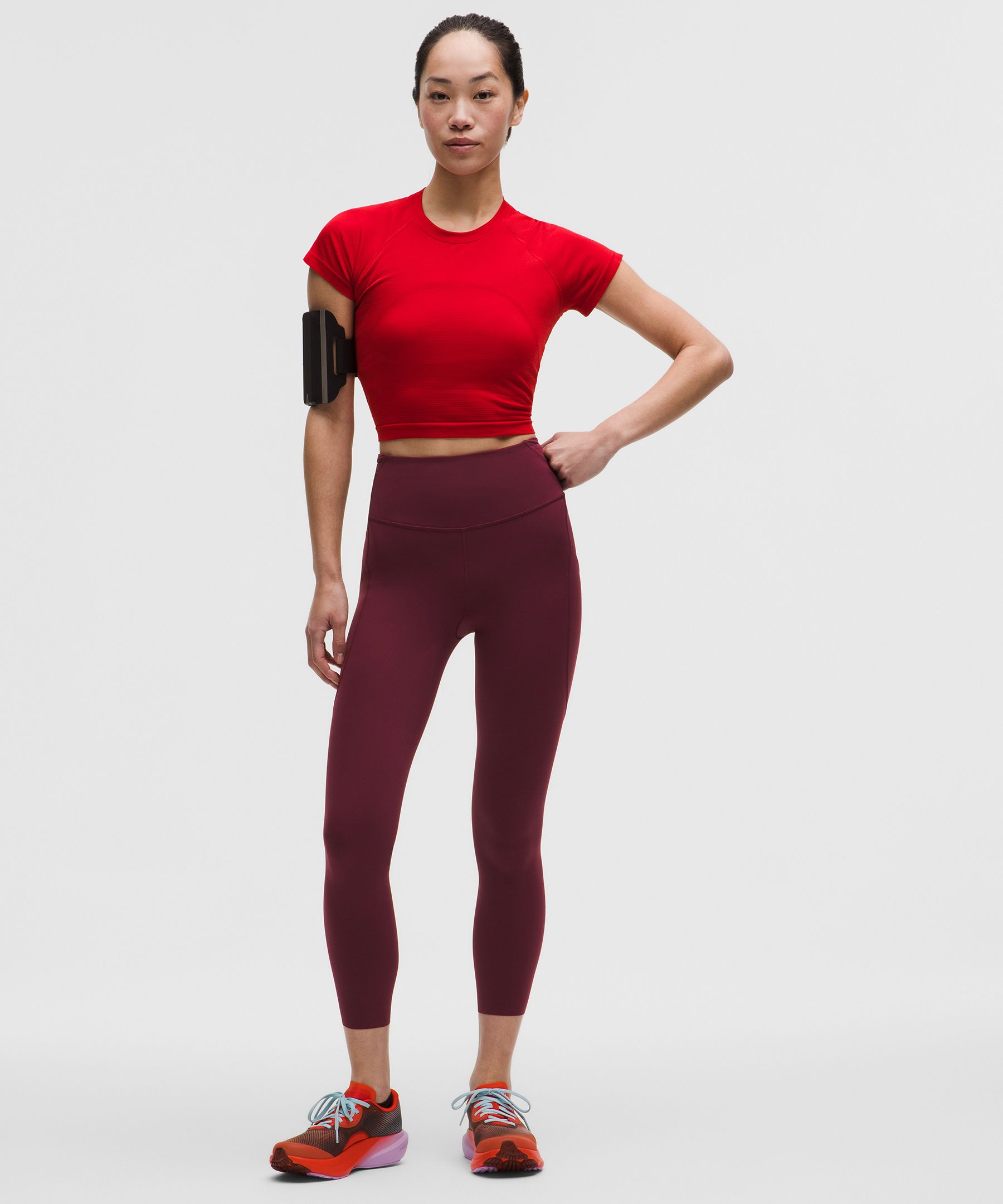 Fast and Free ハイライズ 5ポケットタイツ 24インチ *アジアフィット