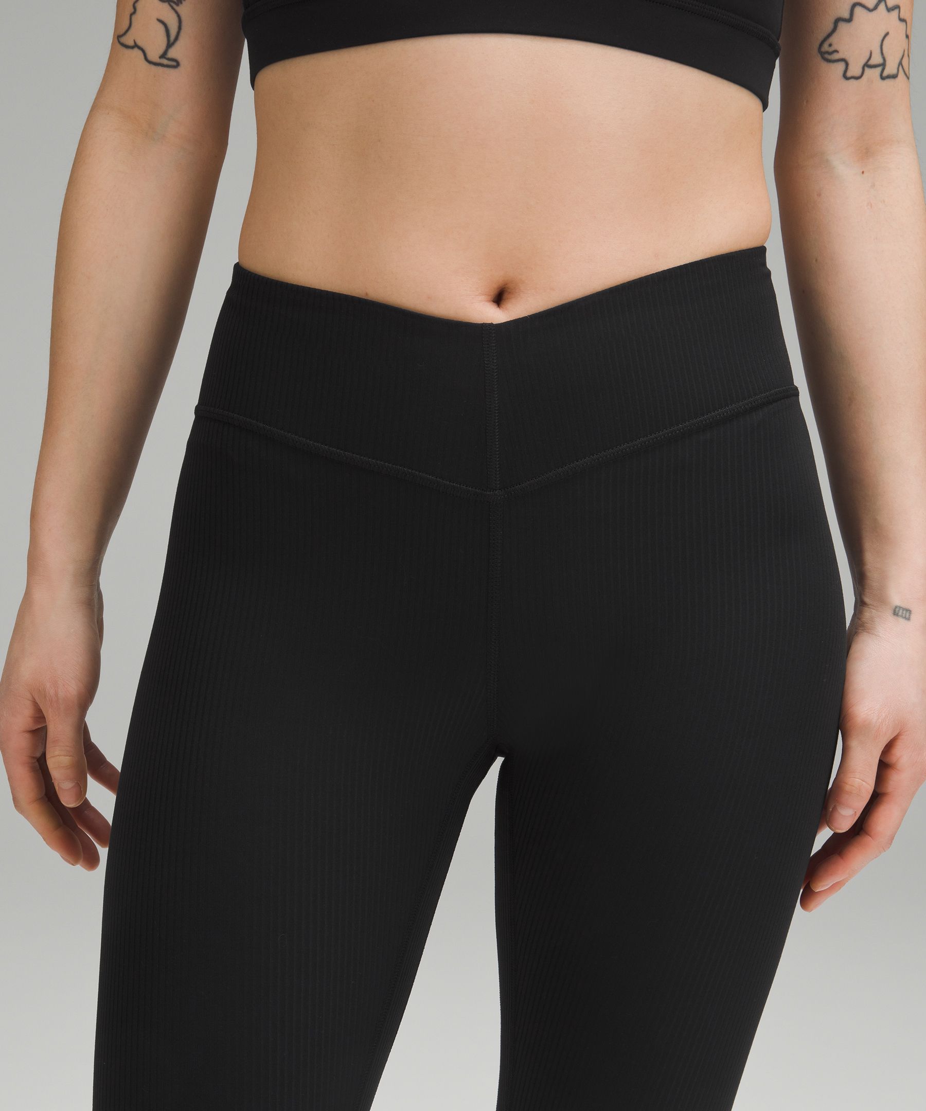 lululemon Align™ Strappy-Back Ribbed Tight 25, Black