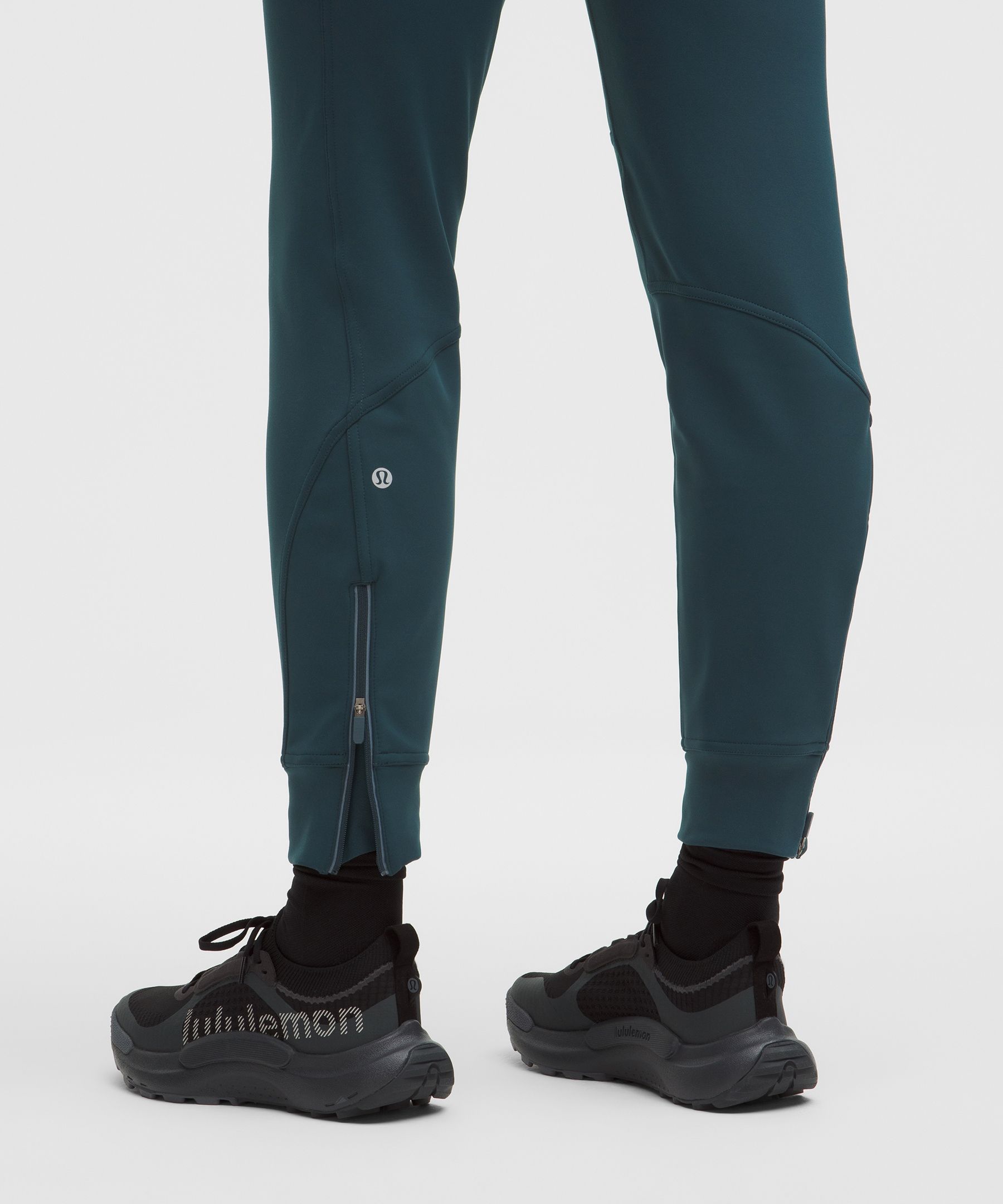 Lululemon Cold Weather High-rise Running Jogger In Green