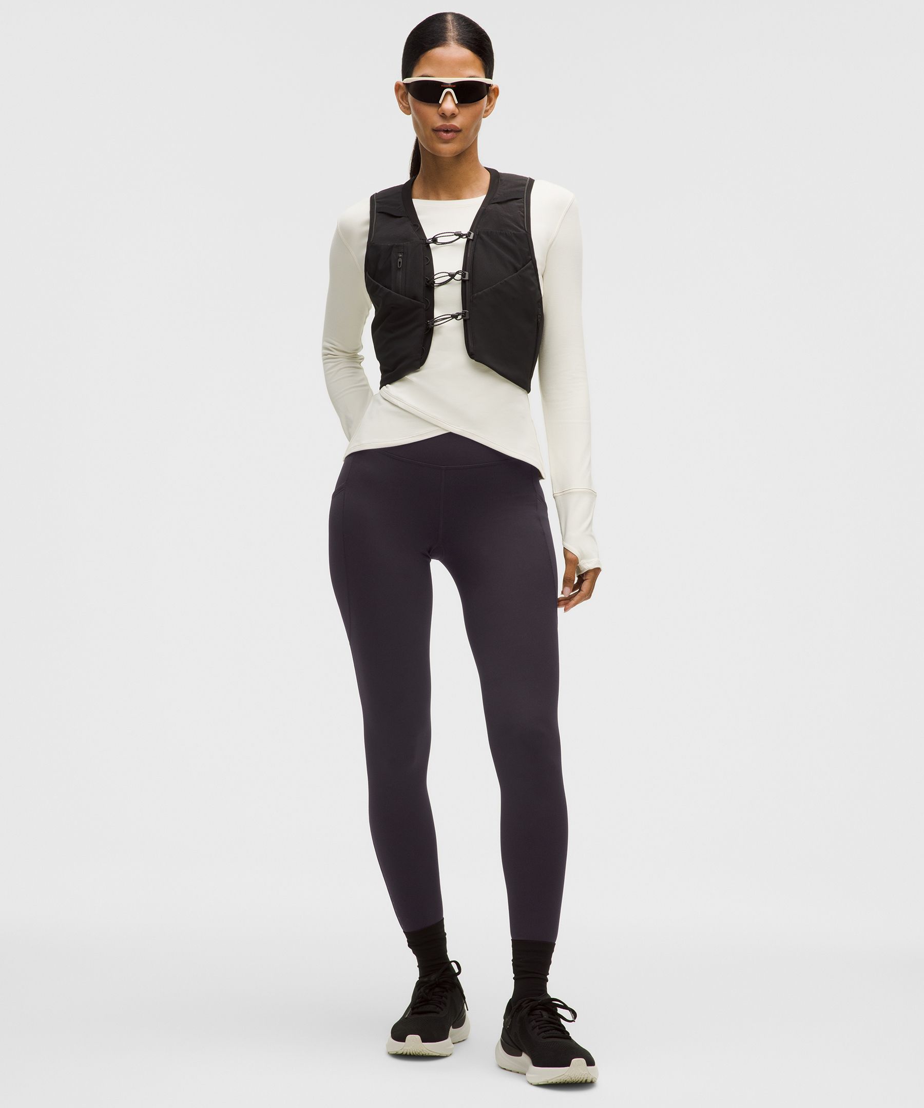 Lululemon Fast And Free High-rise Thermal Tight 28" In Gray