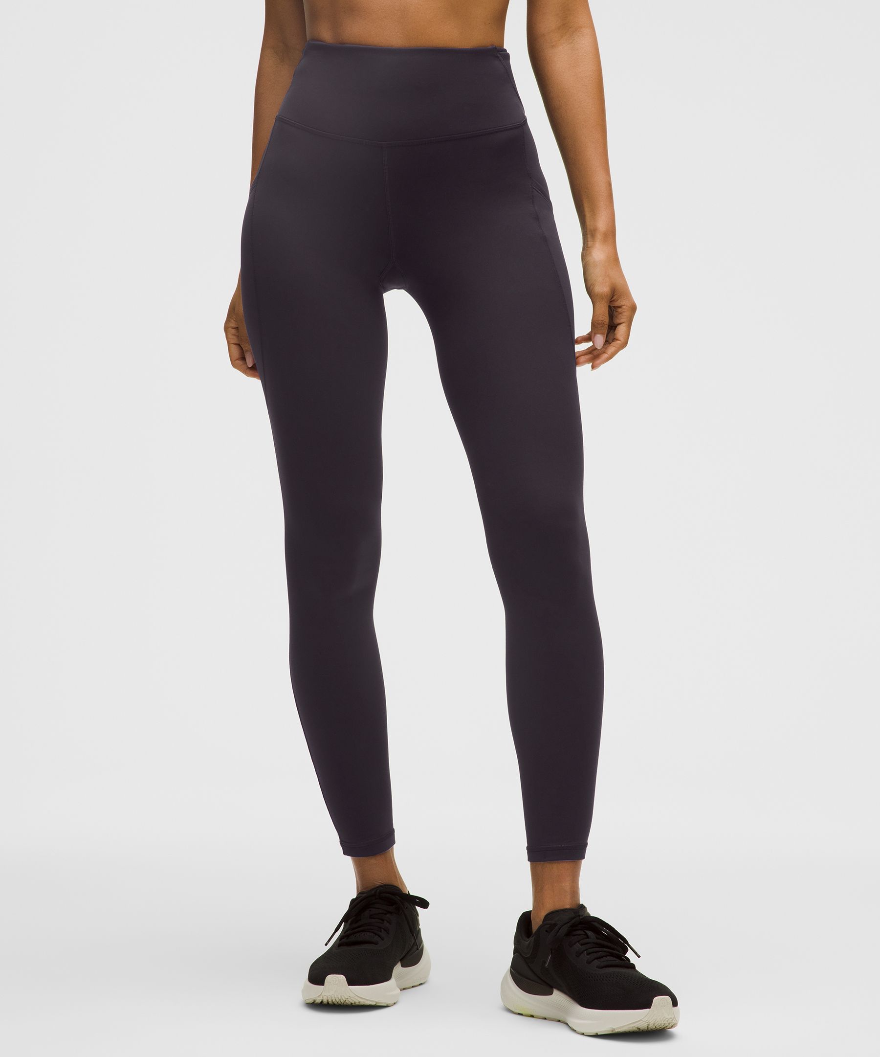Lululemon Fast And Free High-rise Thermal Tight 28" In Gray