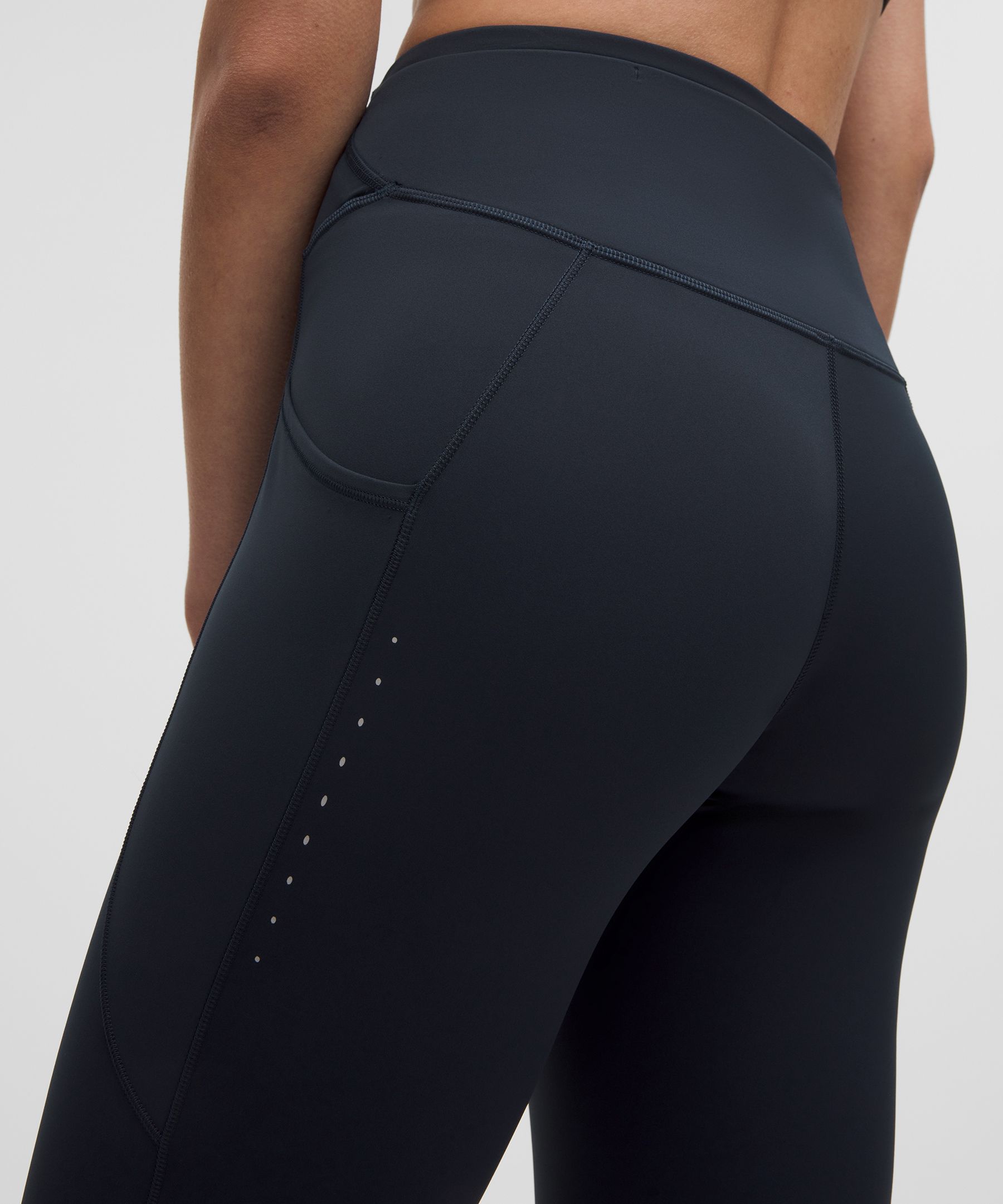 Lululemon Fast & Free Full Length Tight *Non-Reflective 28 - Black - lulu  fanatics