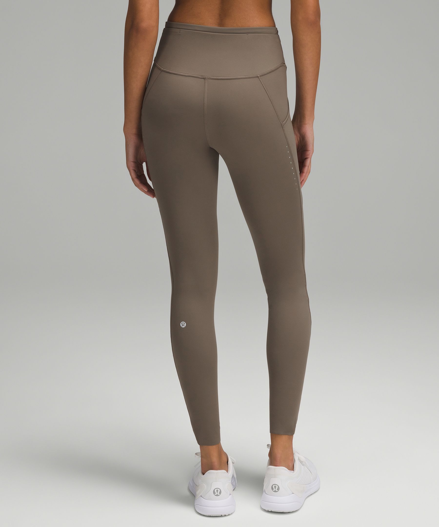 Lululemon Fast and Free Tight II 25 *Non-Reflective Nulux - Grape Leaf -  lulu fanatics