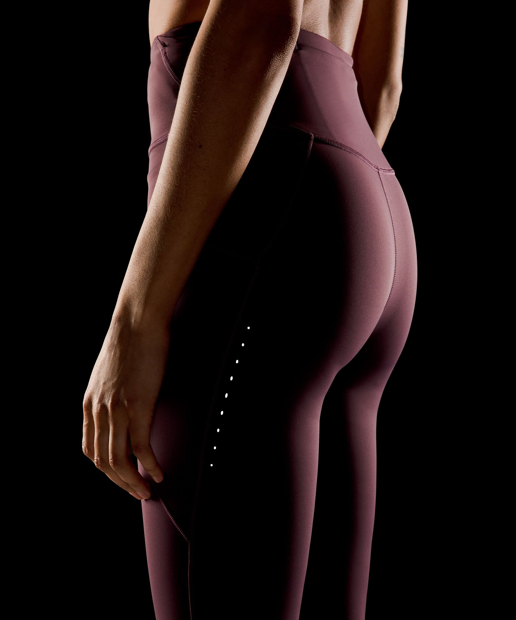 Lululemon Fast and Free High-Rise Tight 28 *Non-Reflective Brushed Nulux - Spiced  Bronze - lulu fanatics
