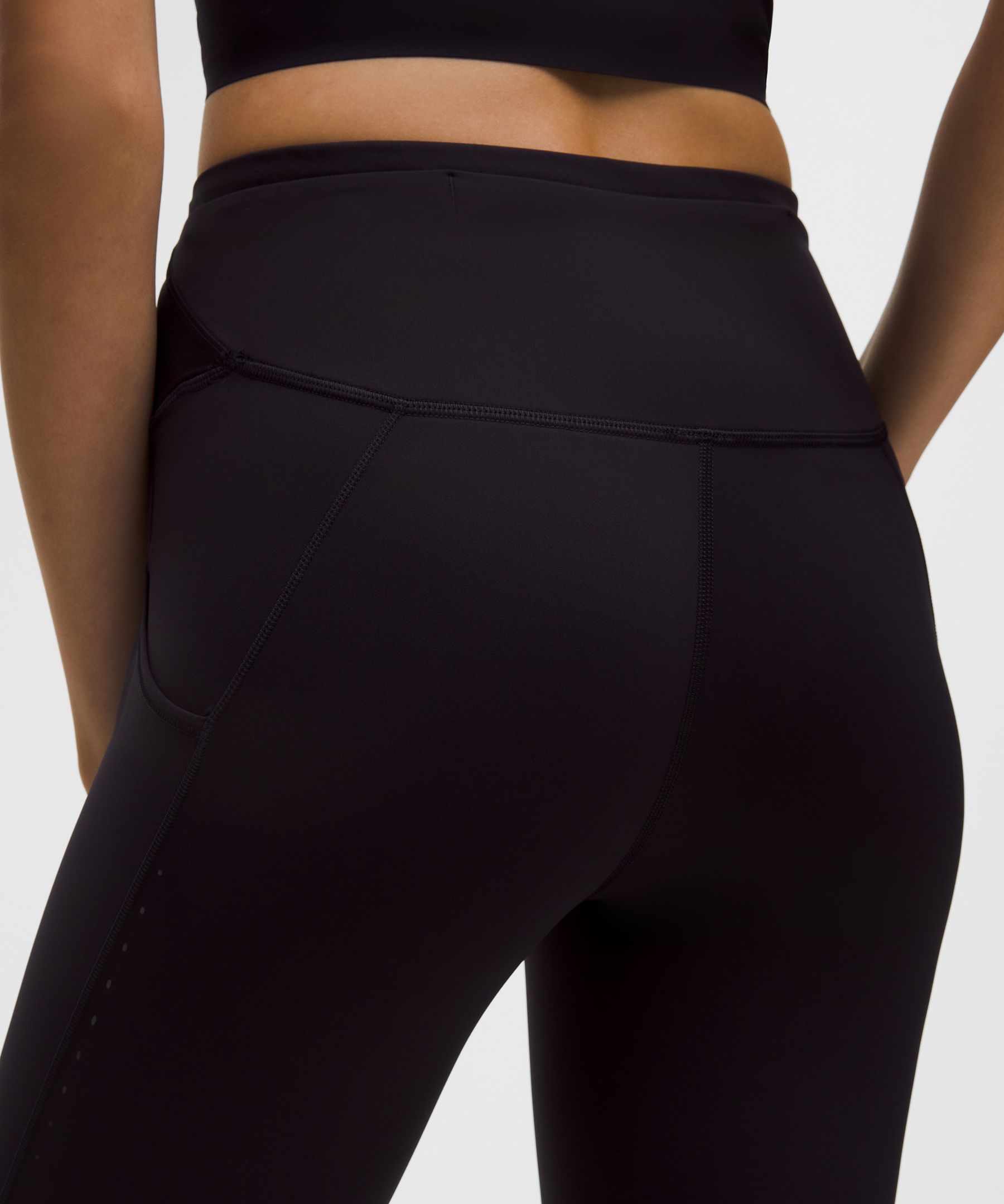 Lululemon Fast And Free High-rise Tight 28" In Black