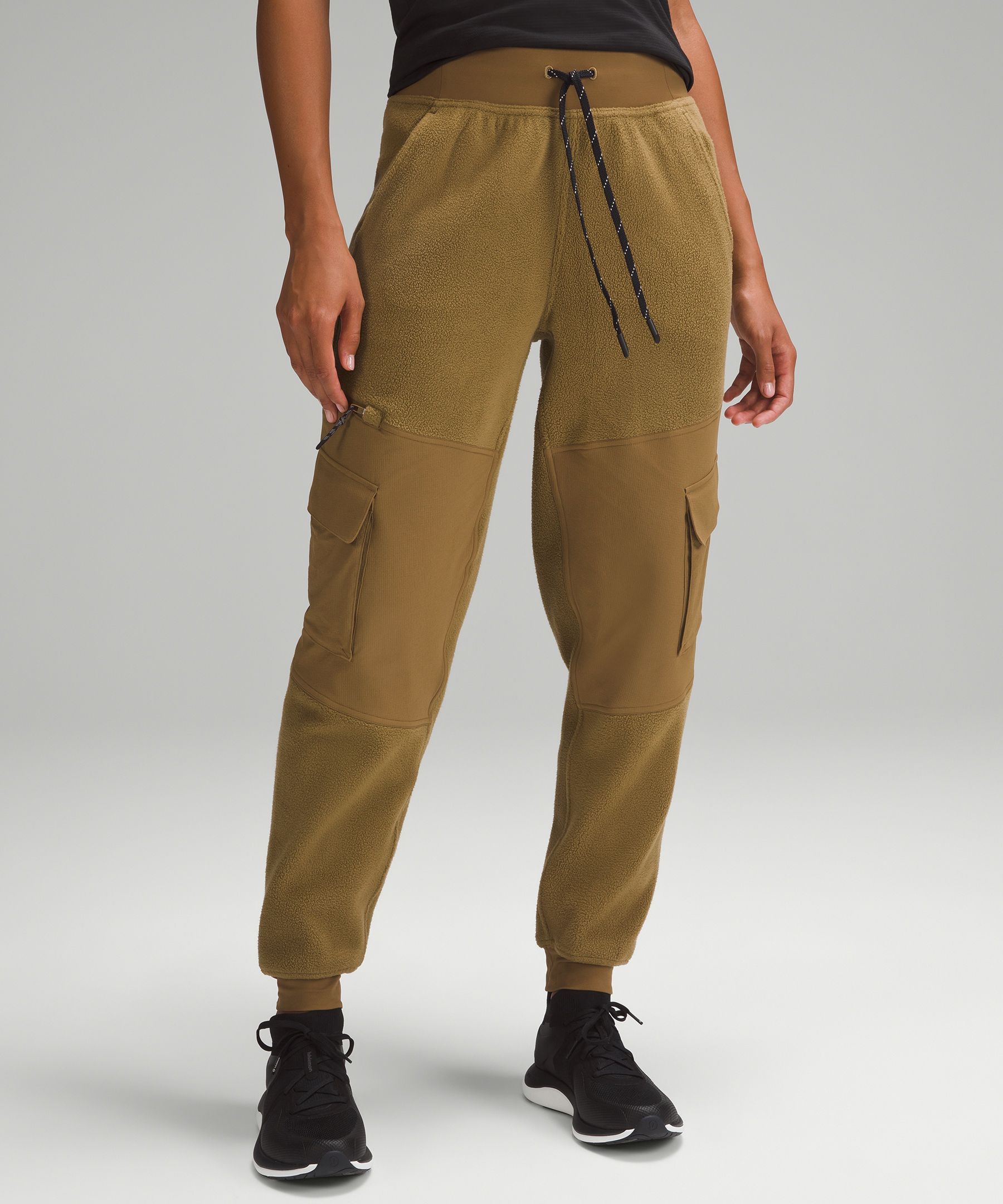 Lululemon athletica Fleece + Ripstop Cargo High-Rise Hiking Jogger