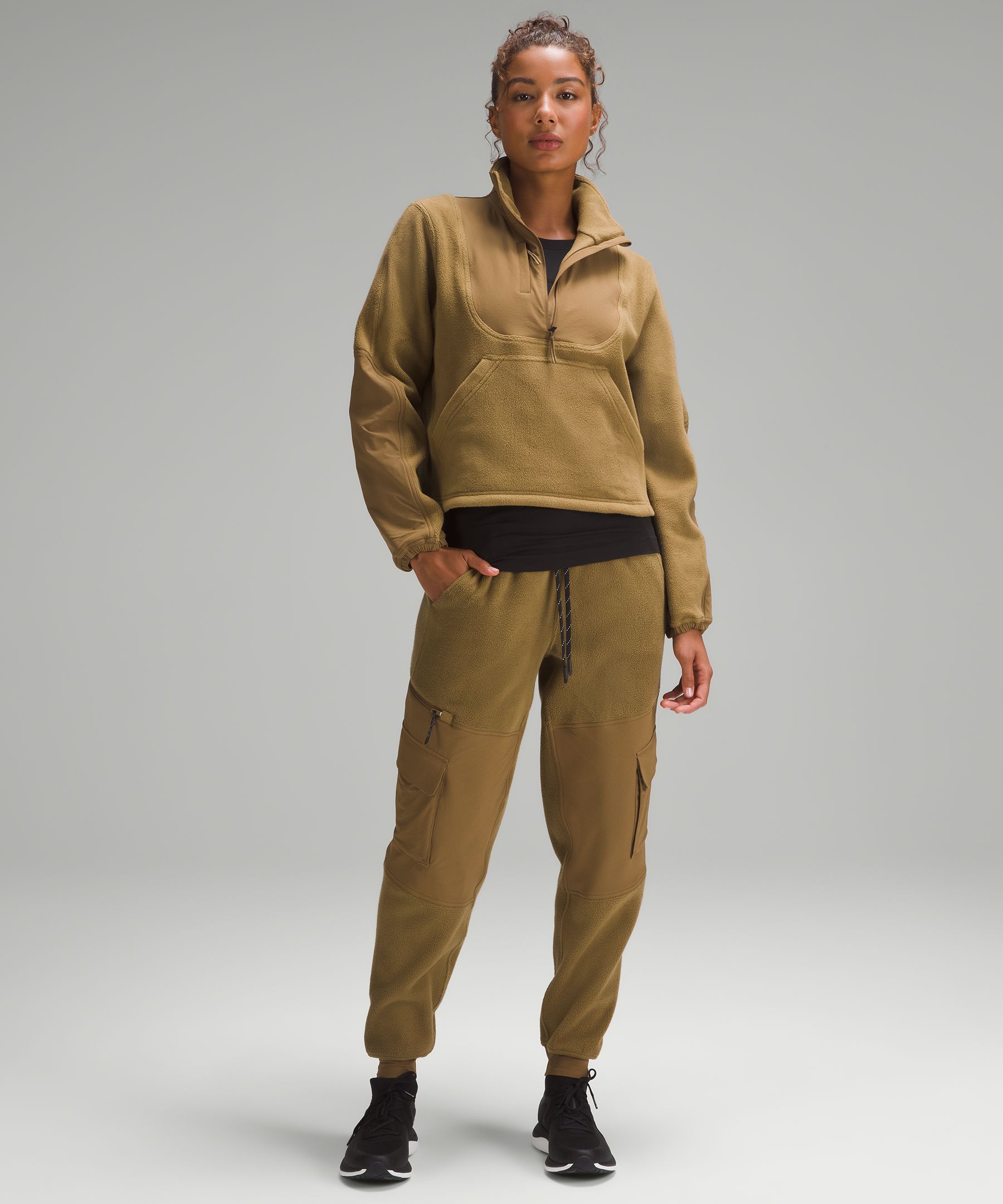 Lululemon athletica Fleece + Ripstop Cargo High-Rise Hiking Jogger