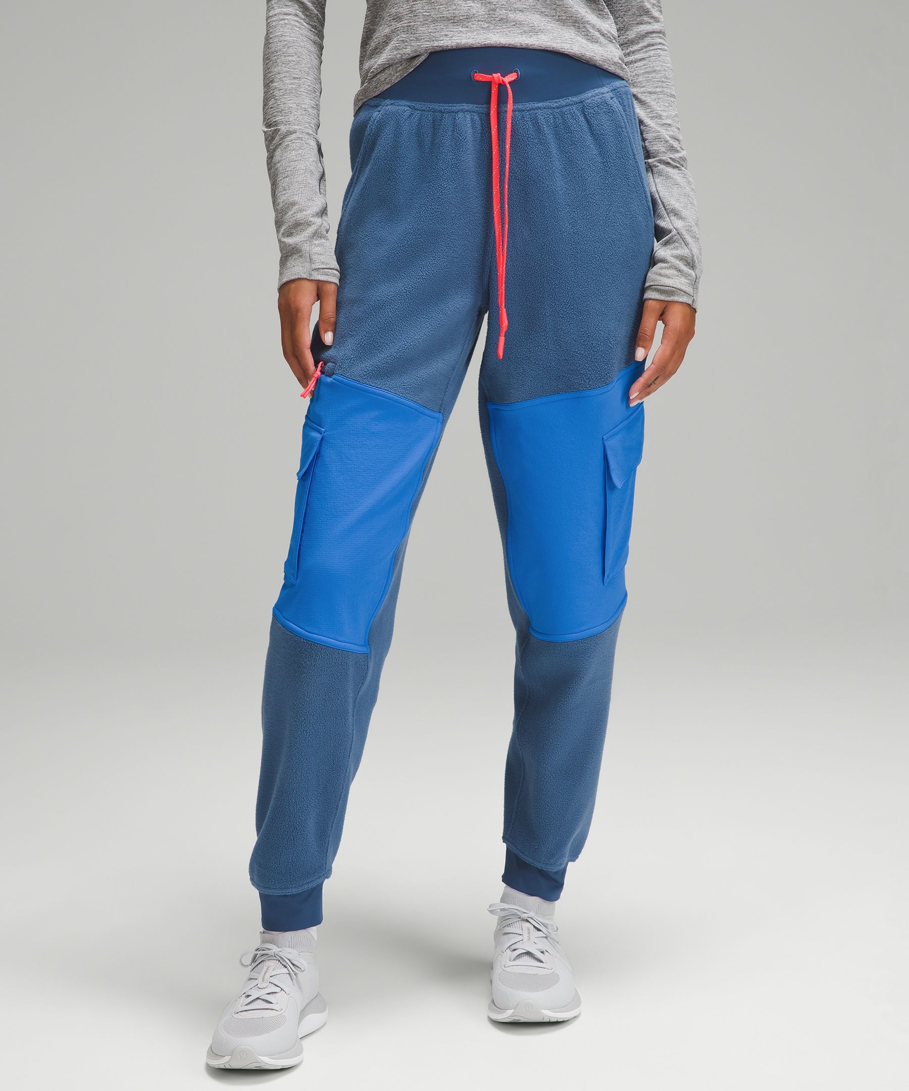 I.FIV5 Stretch Ripstop joggers in White for Men