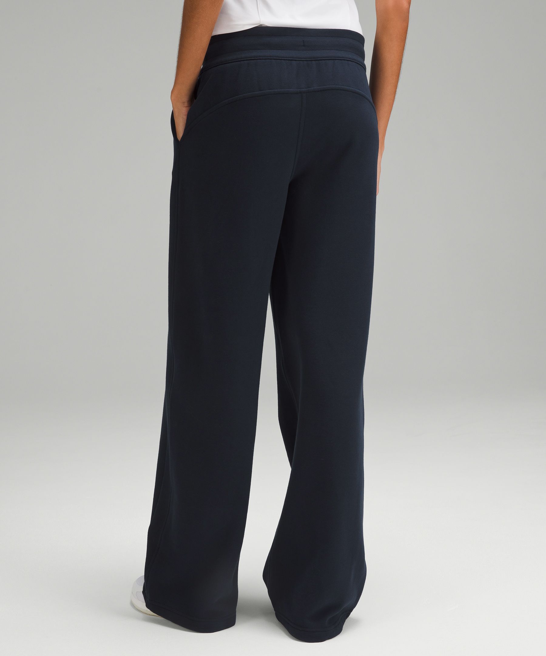 Lululemon athletica Scuba Mid-Rise Wide-Leg Pant *Full Length