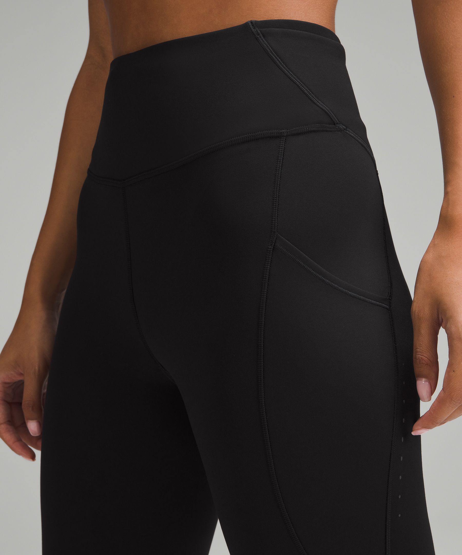 Lululemon athletica Fast and Free High-Rise Thermal Tight 25 *Pockets, Women's  Leggings/Tights