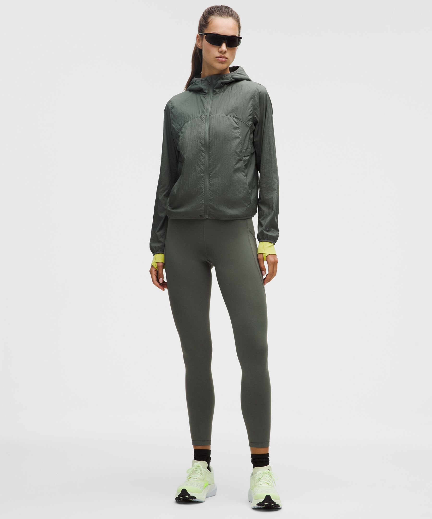 Lululemon Fast And Free High-rise Thermal Tight 25" In Gray