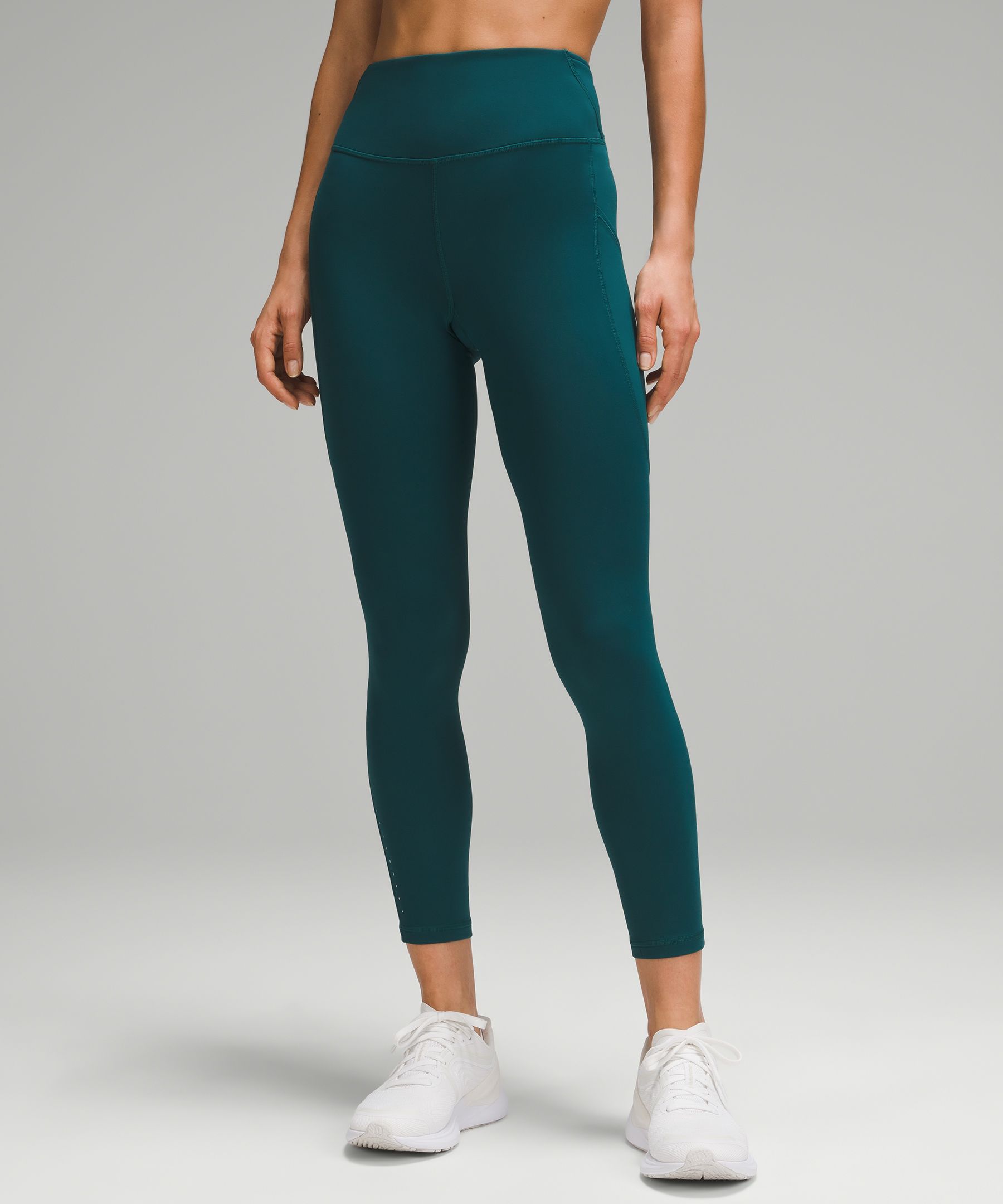 Lululemon Fast And Free High-rise Thermal Leggings 25" Pockets