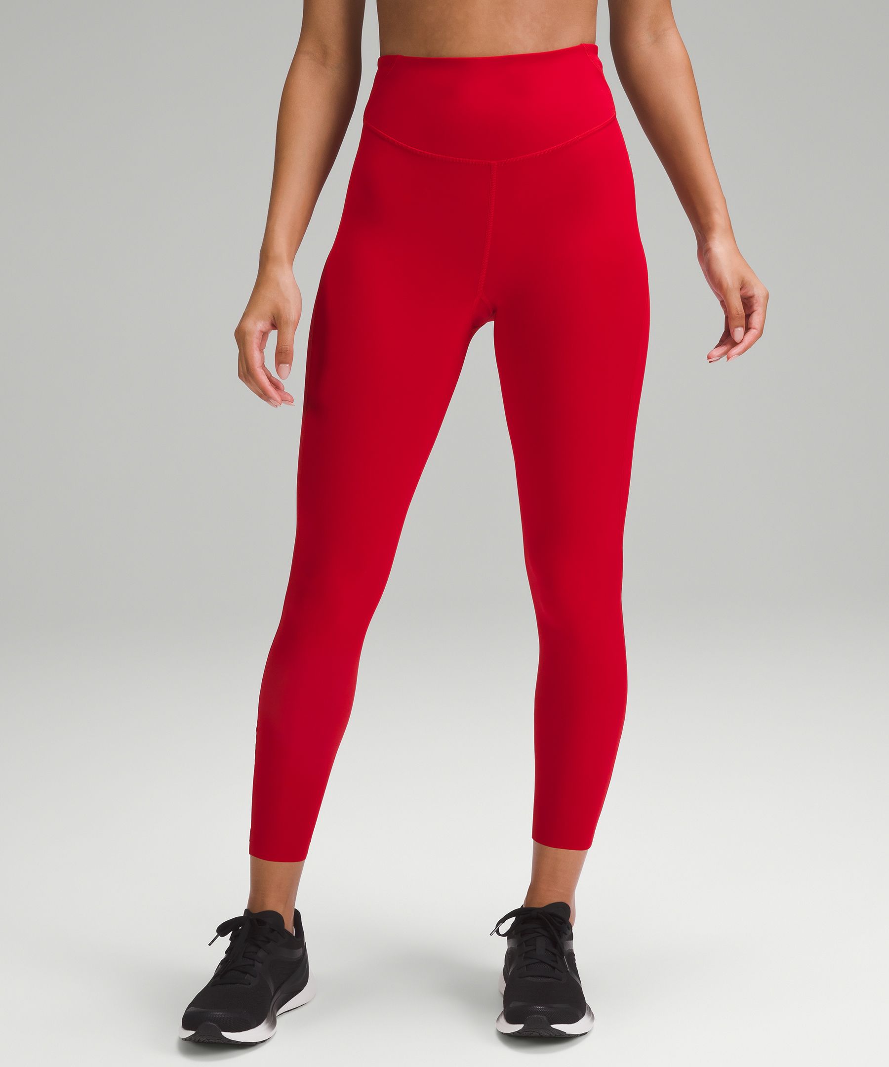 Lululemon Wunder Train High-Rise Tight 28 - Cayenne - lulu fanatics