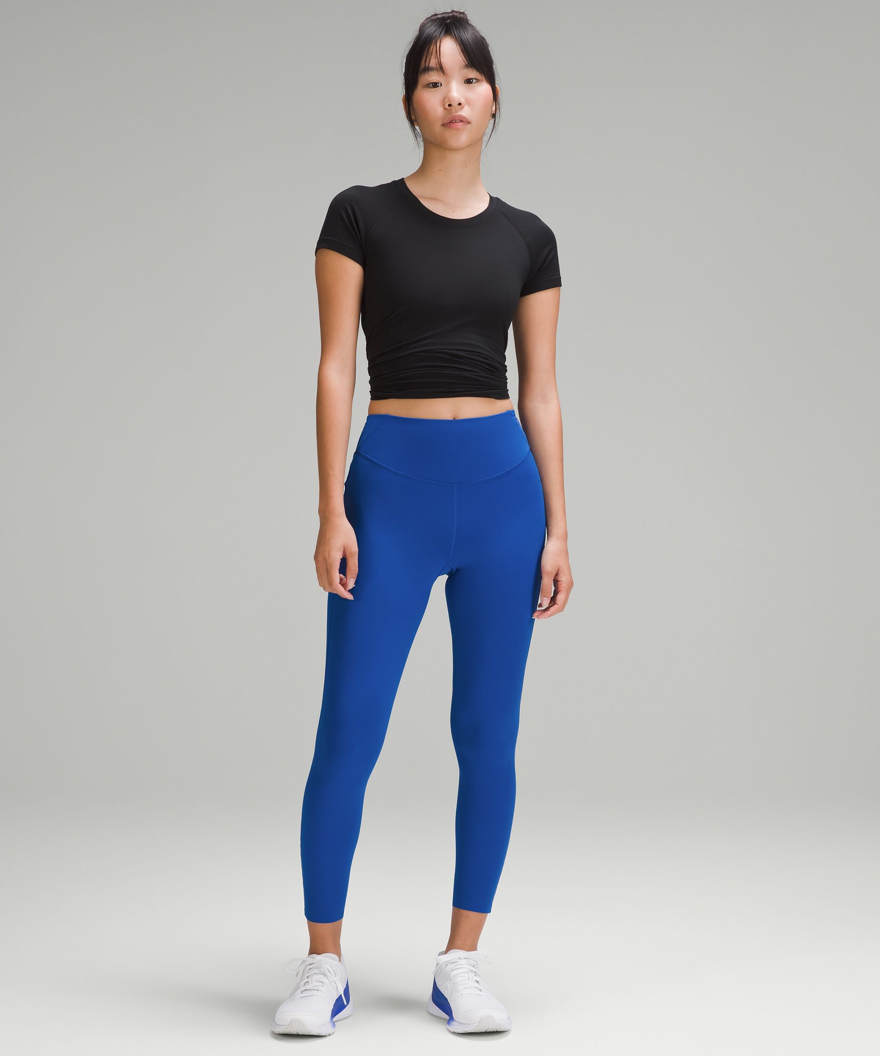 Bright blue lululemon leggings hotsell