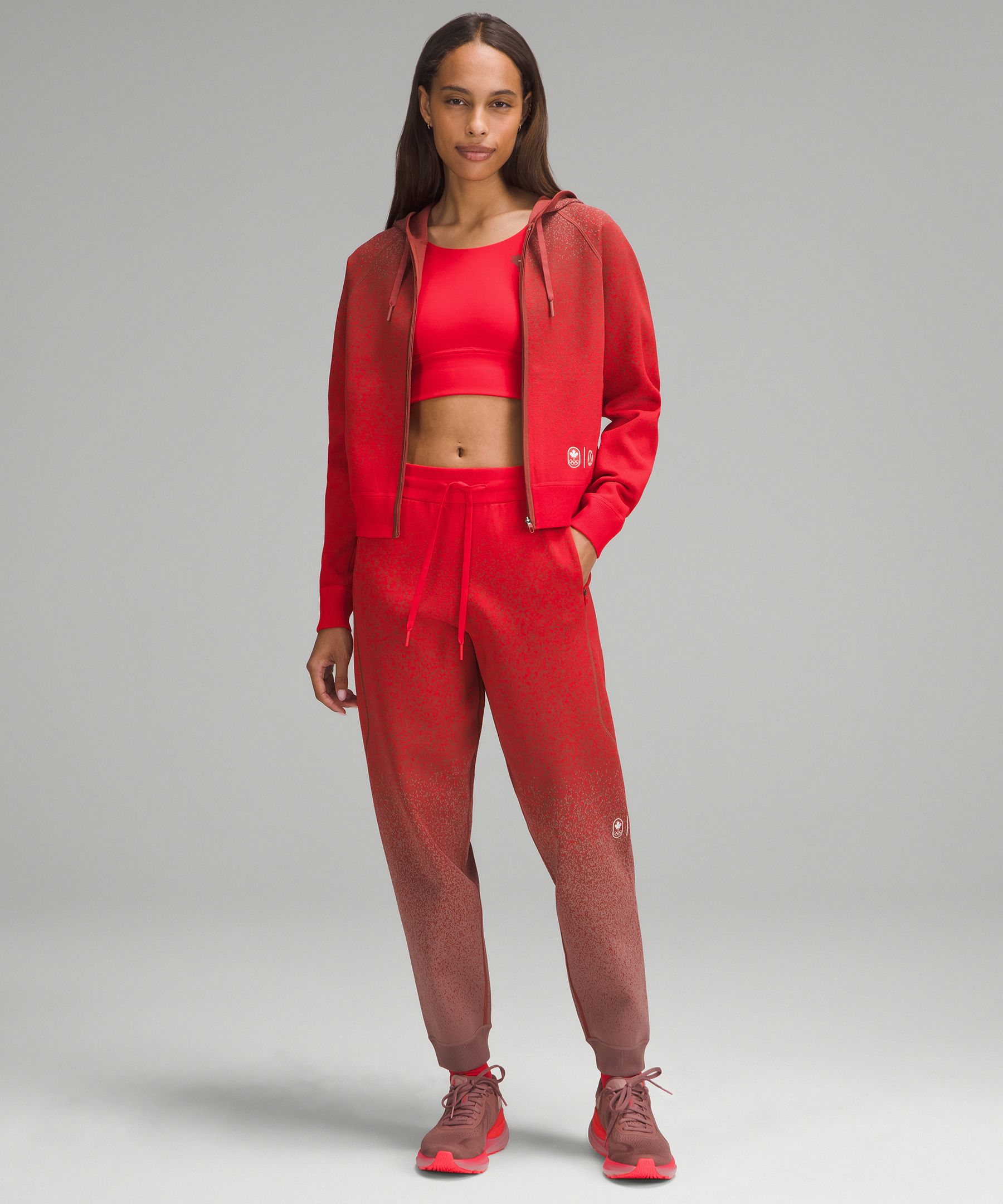 Team Canada Knit Relaxed-Fit High-Rise Jogger *COC Logo | Women's Joggers
