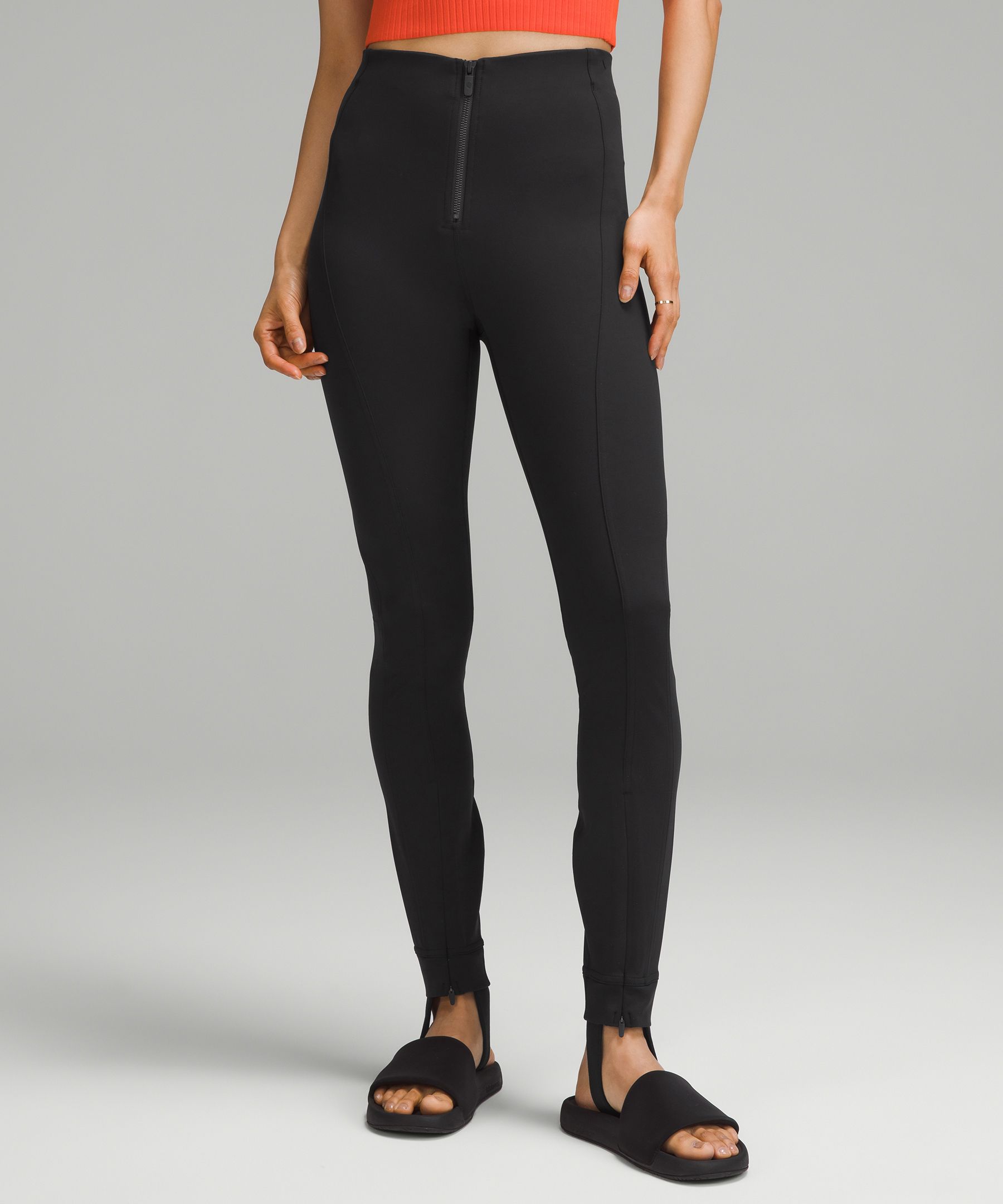 Buy Gucci Black High-rise Leggings in Technical Jersey for Women in Kuwait