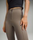 Pull-On Zip-Front High-Rise Pant *Full Length