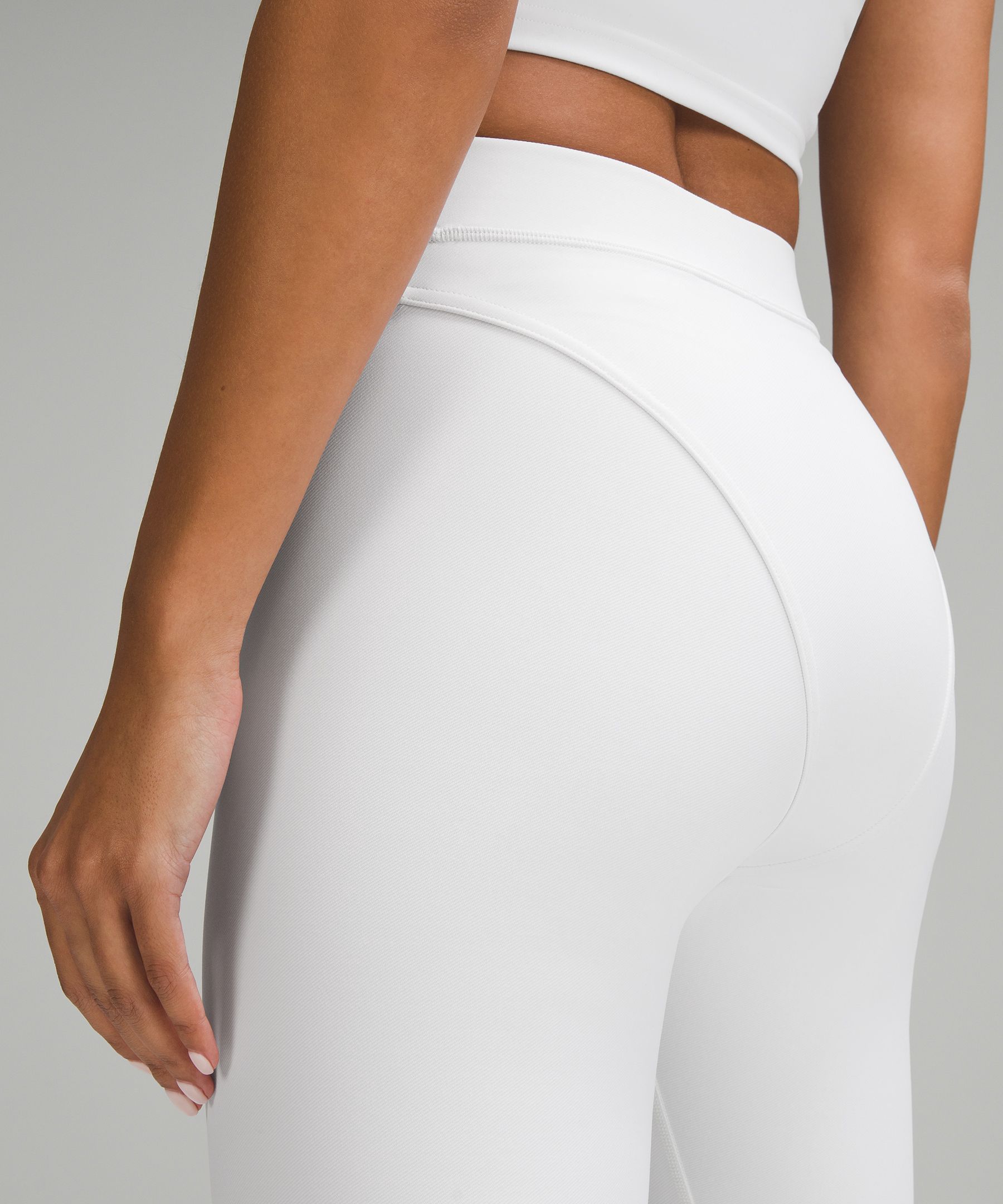 lululemon athletica Wunder Train Aerobic High-rise Leggings 25 Twill in  White