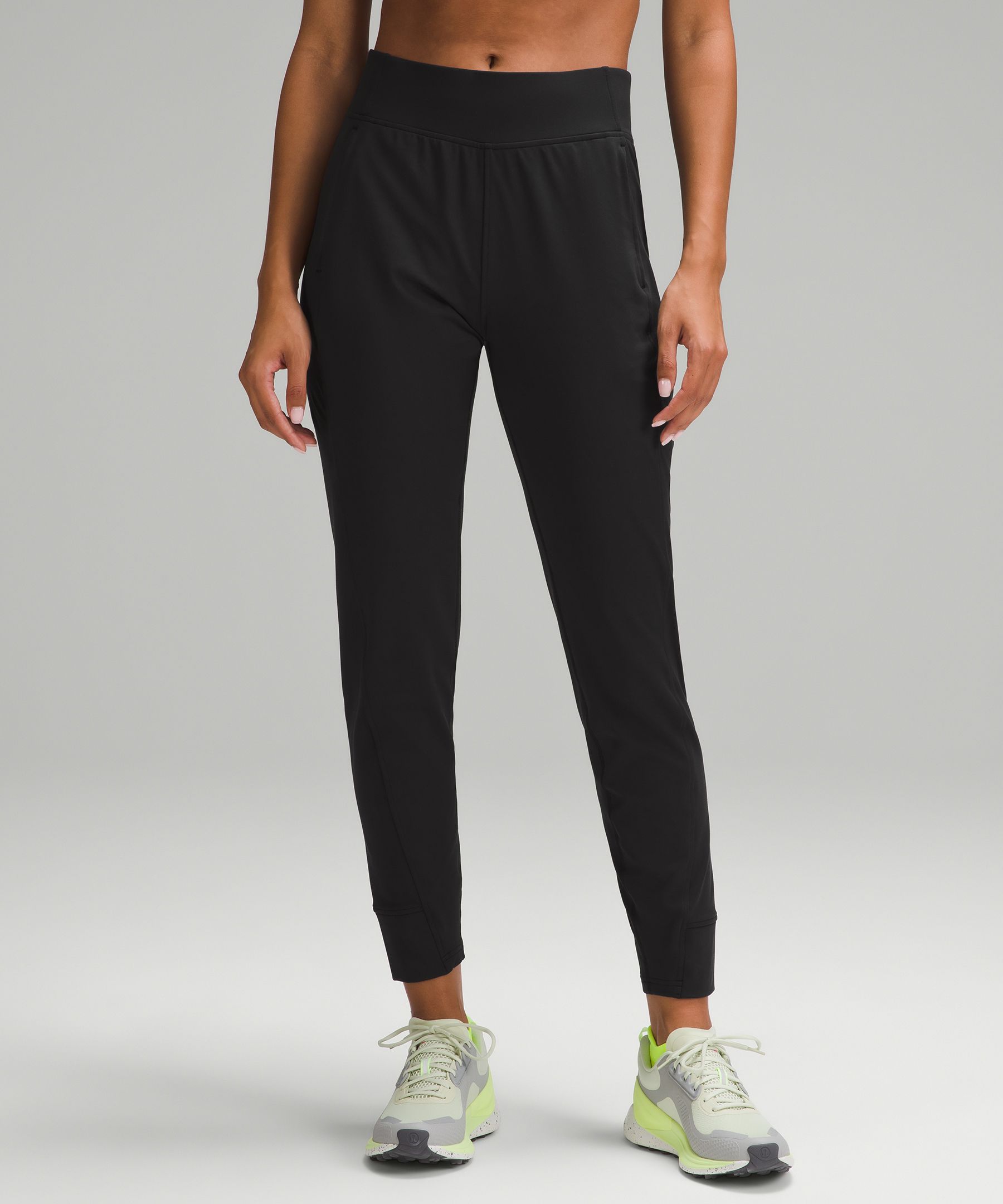 It's Rulu Run Fleece High-rise Joggers Full Length