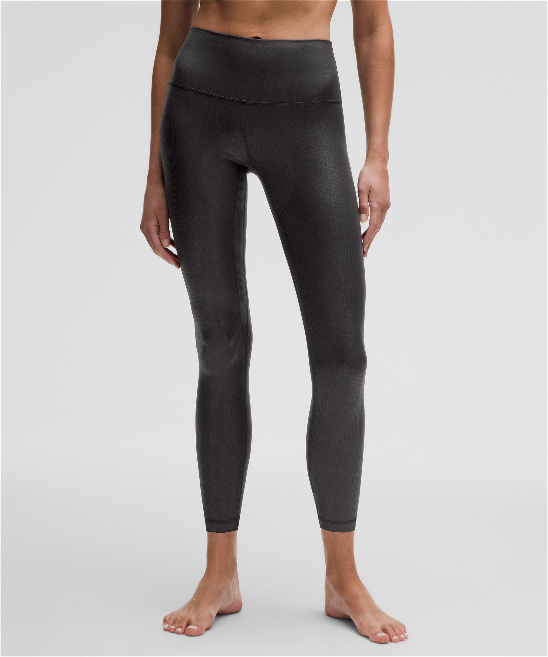 lululemon Align™ High-Rise Ribbed Pant 25" Shine