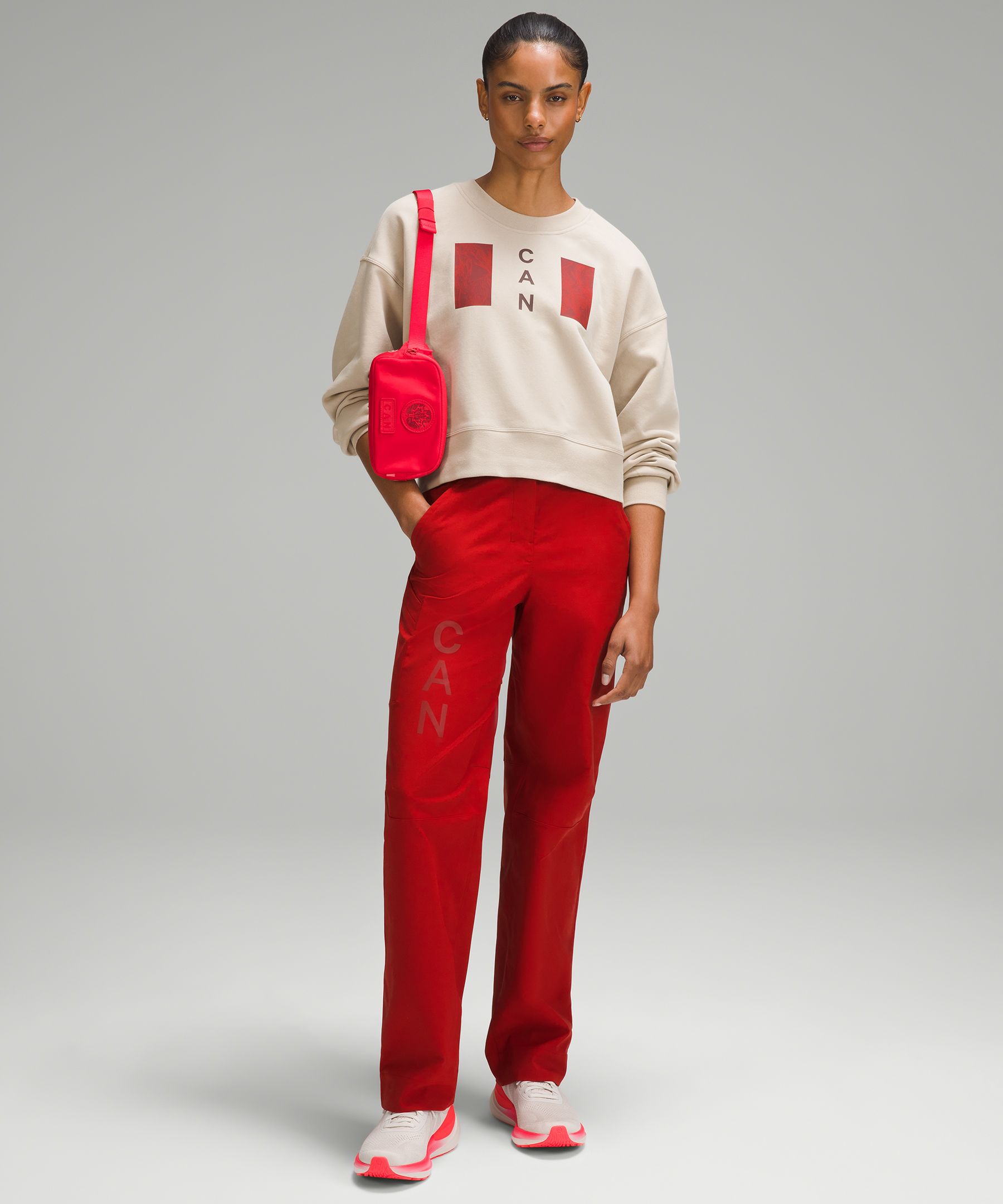 Pantalon charpentier taille haute Équipe Canada