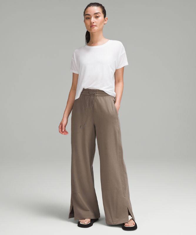 French Terry High-Rise Pants *Asia Fit