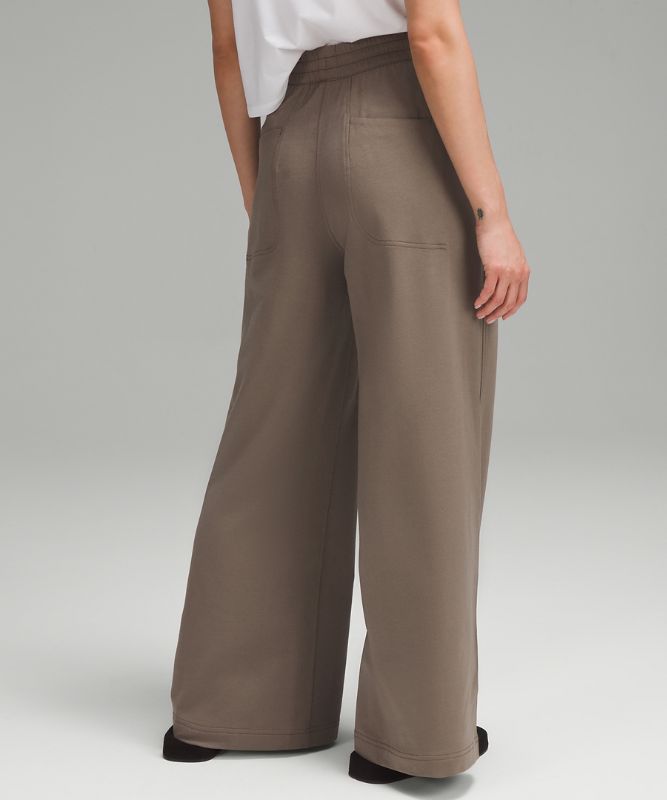 French Terry High-Rise Pants