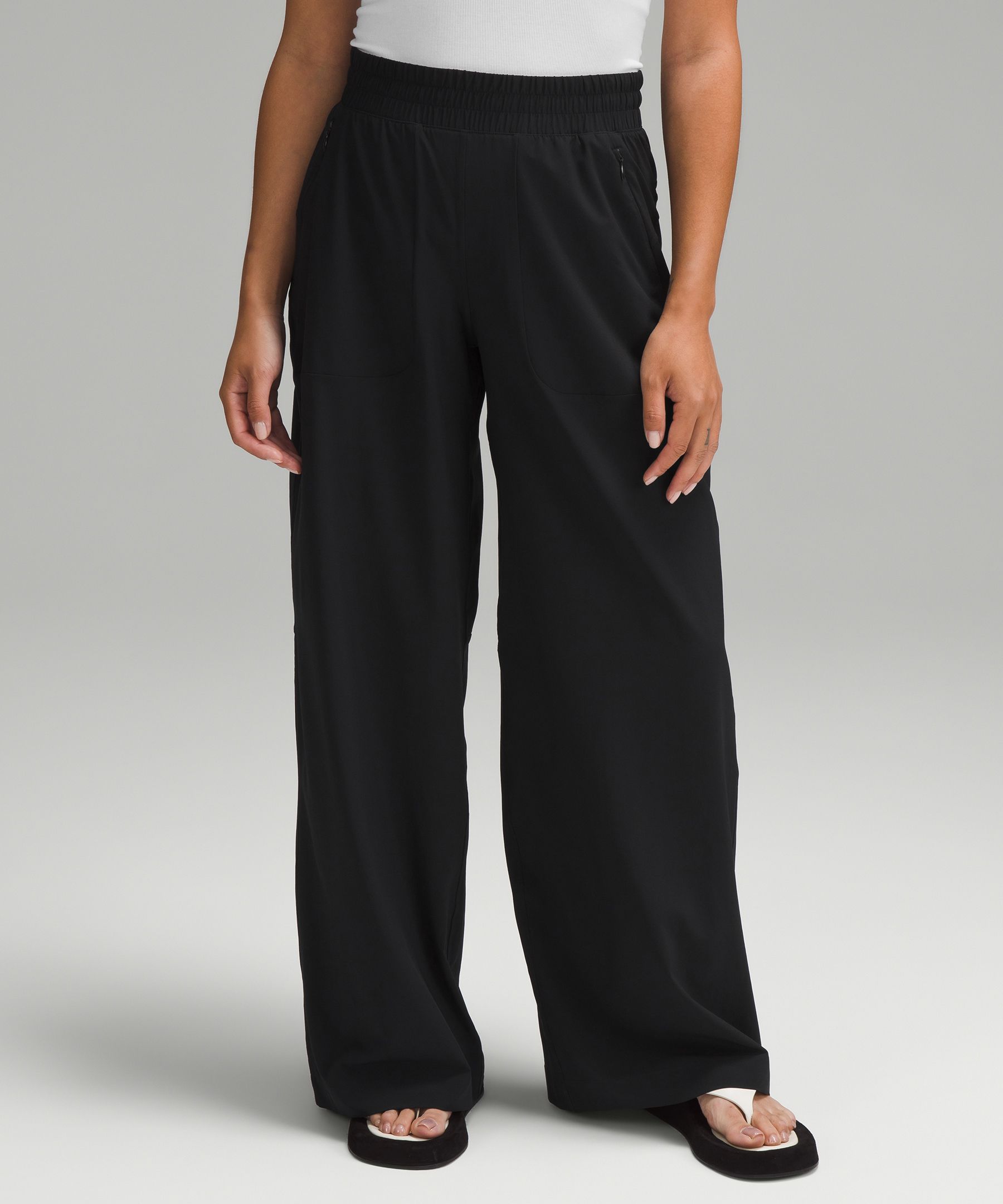 Flat Front Wide Leg Dress Pants For Tall Women American, 58% OFF