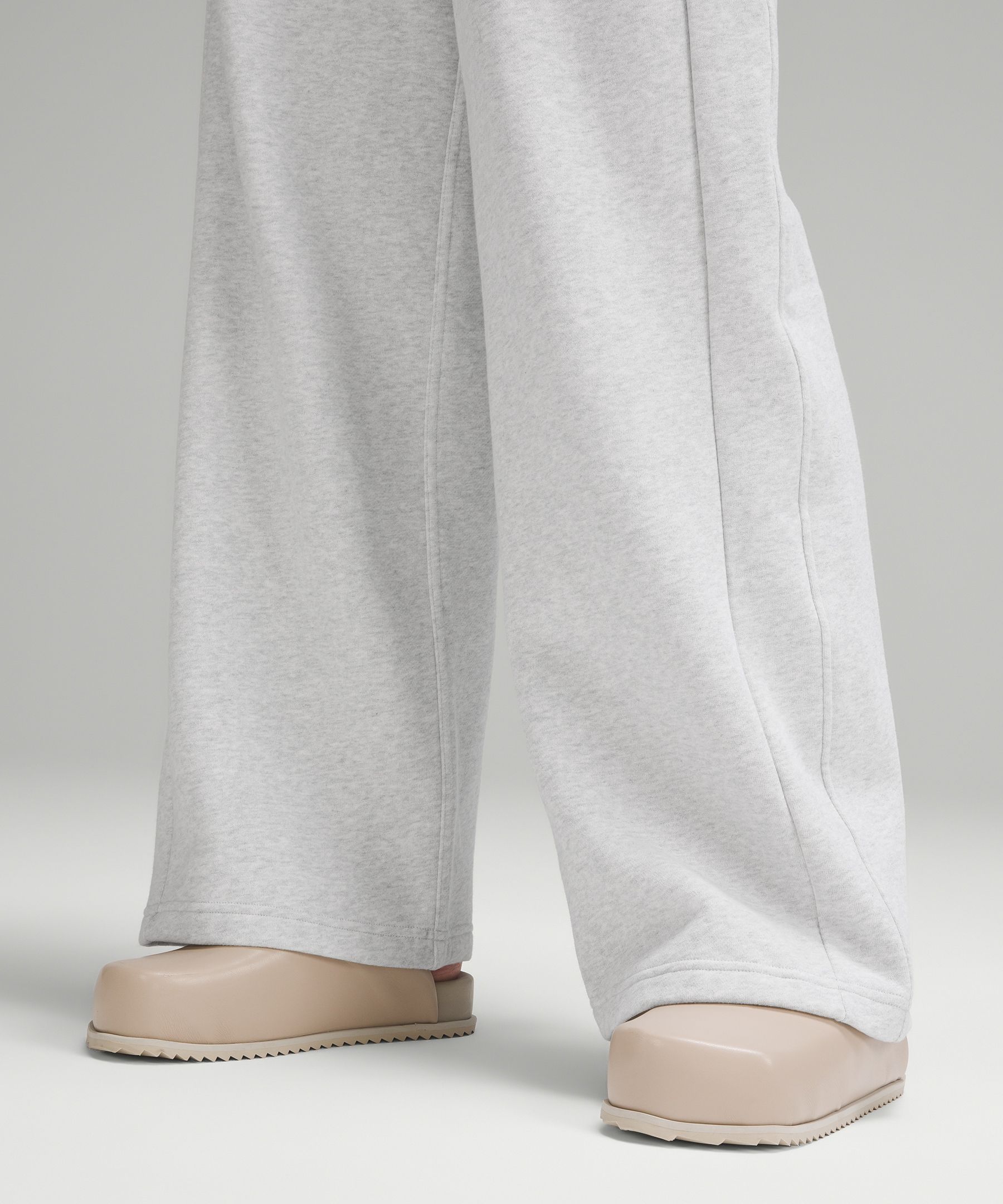Scuba Mid-Rise Wide-Leg Pant *Full Length, Women's Sweatpants