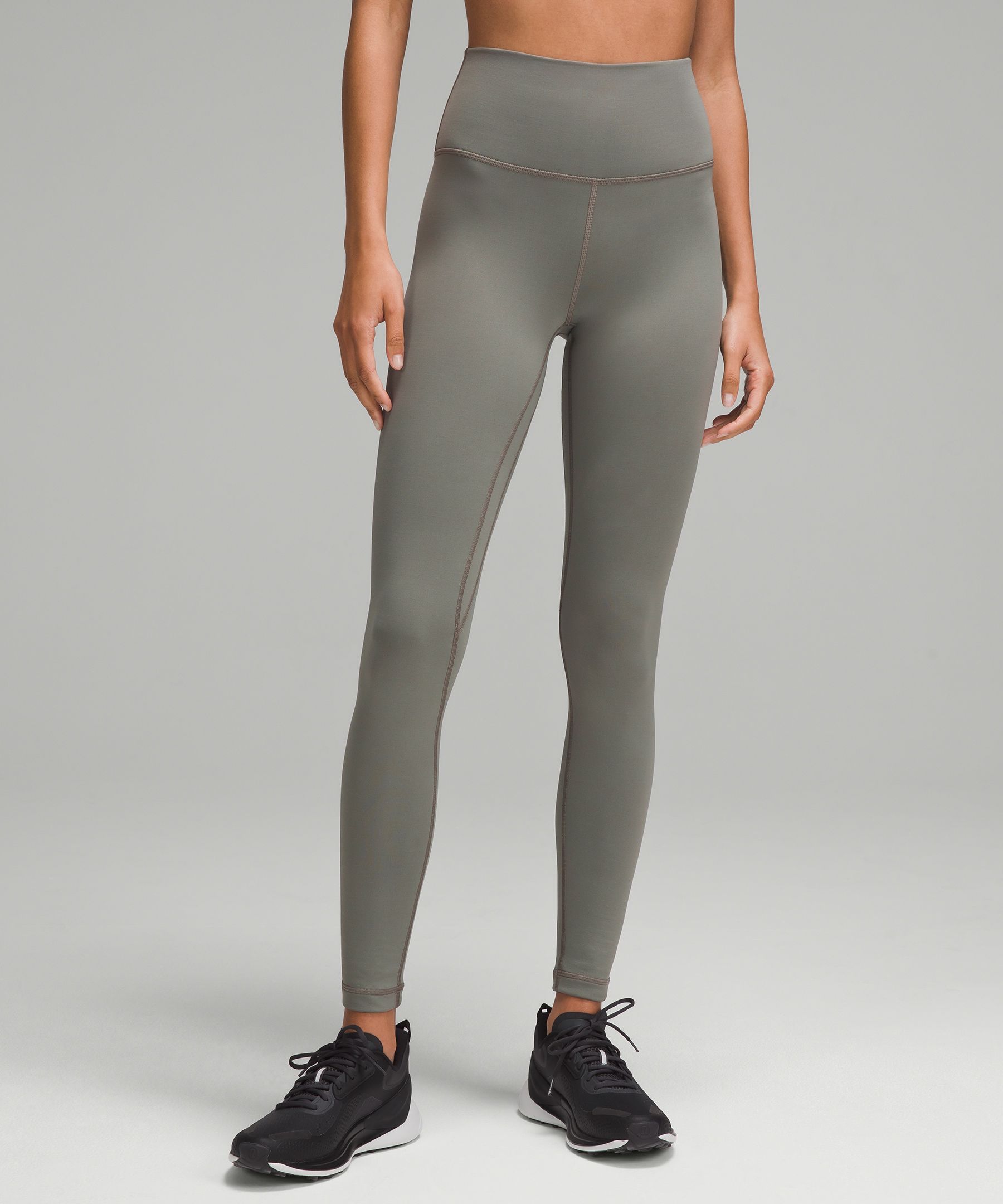 Lululemon grey tights hotsell