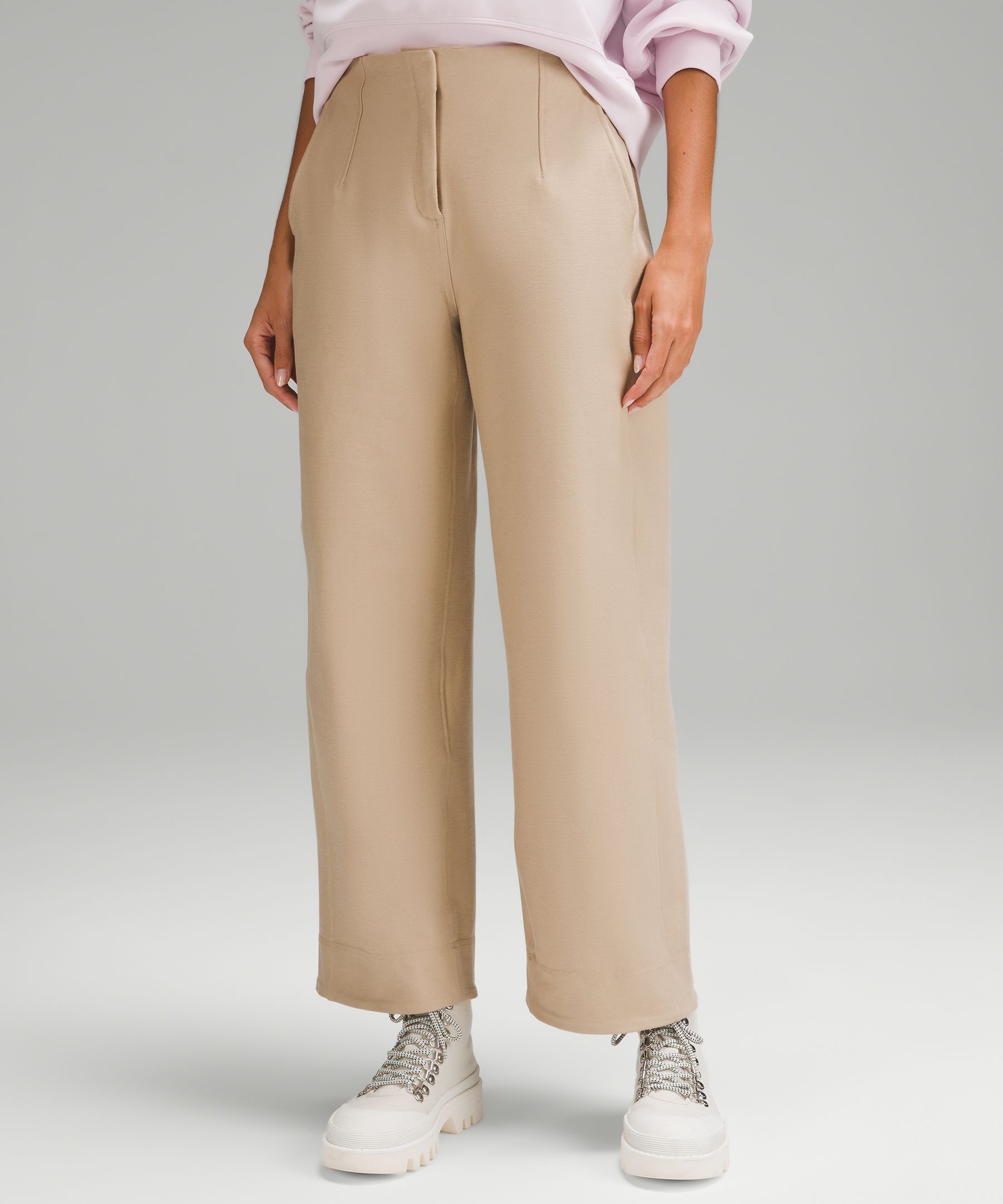 Women's Mid Rise Tailored Straight Pant, Women's Bottoms