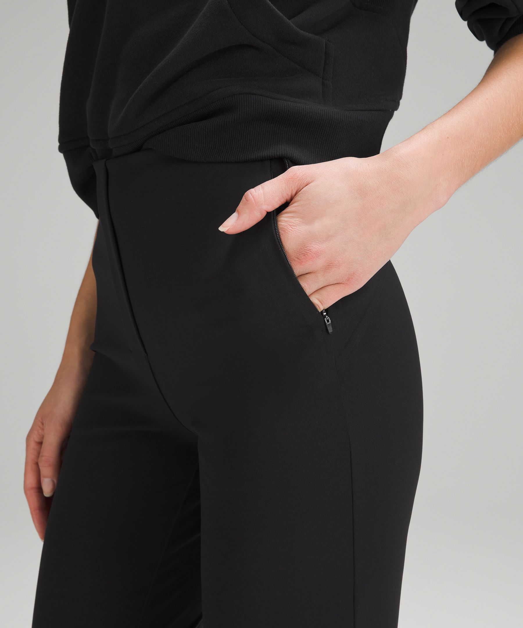 Smooth Fit Pull-On High-Rise Pant, Trousers