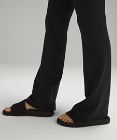 Hose mit ausgestelltem Bein und Wickelbund aus SmoothCover 81 cm