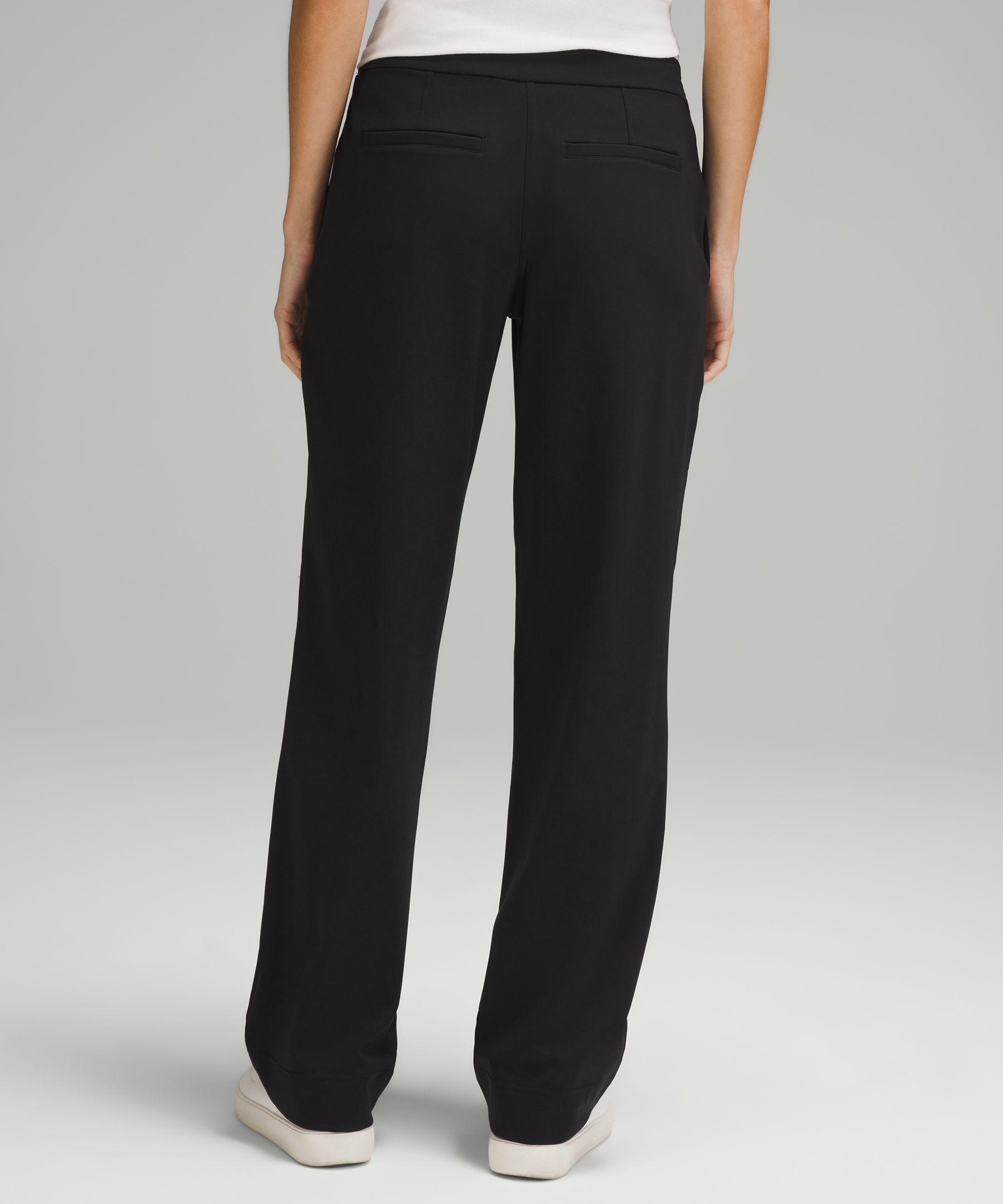 Lululemon Luxtreme Mid-Rise Straight-Leg Trouser - Dark Oxide - lulu  fanatics